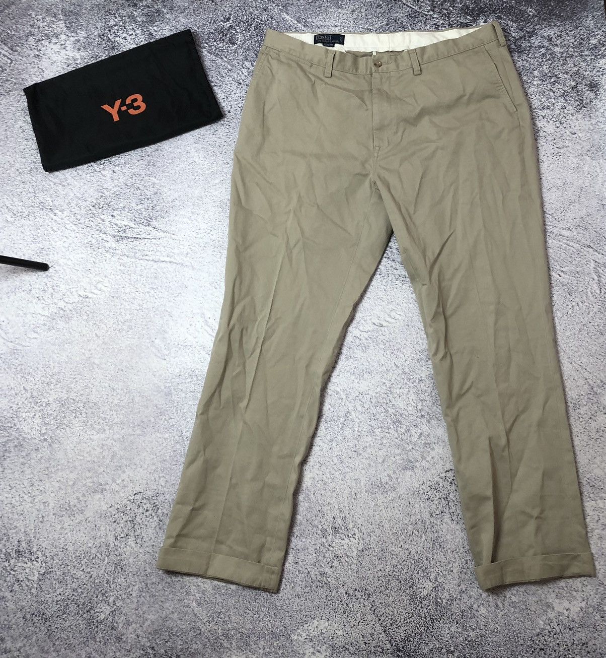 Vintage Mens casual pants Polo Ralph Lauren size 40/35 rare usa y2k Size US 40 / EU 56 - 1 Thumbnail
