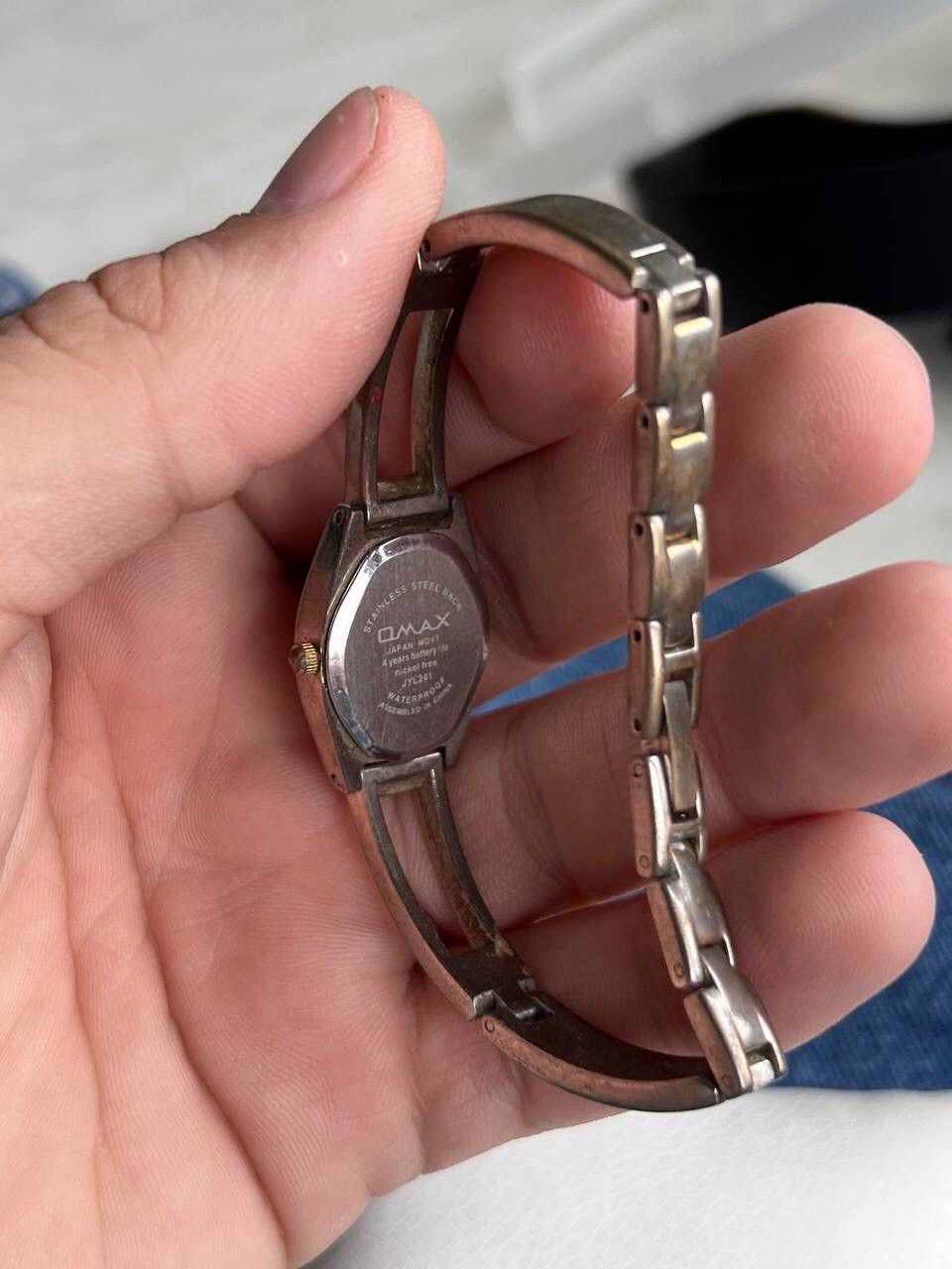 Japanese Brand × Vintage ✨ Elegant Omax Quartz Watch - Japanese Brand Size ONE SIZE - 4 Thumbnail