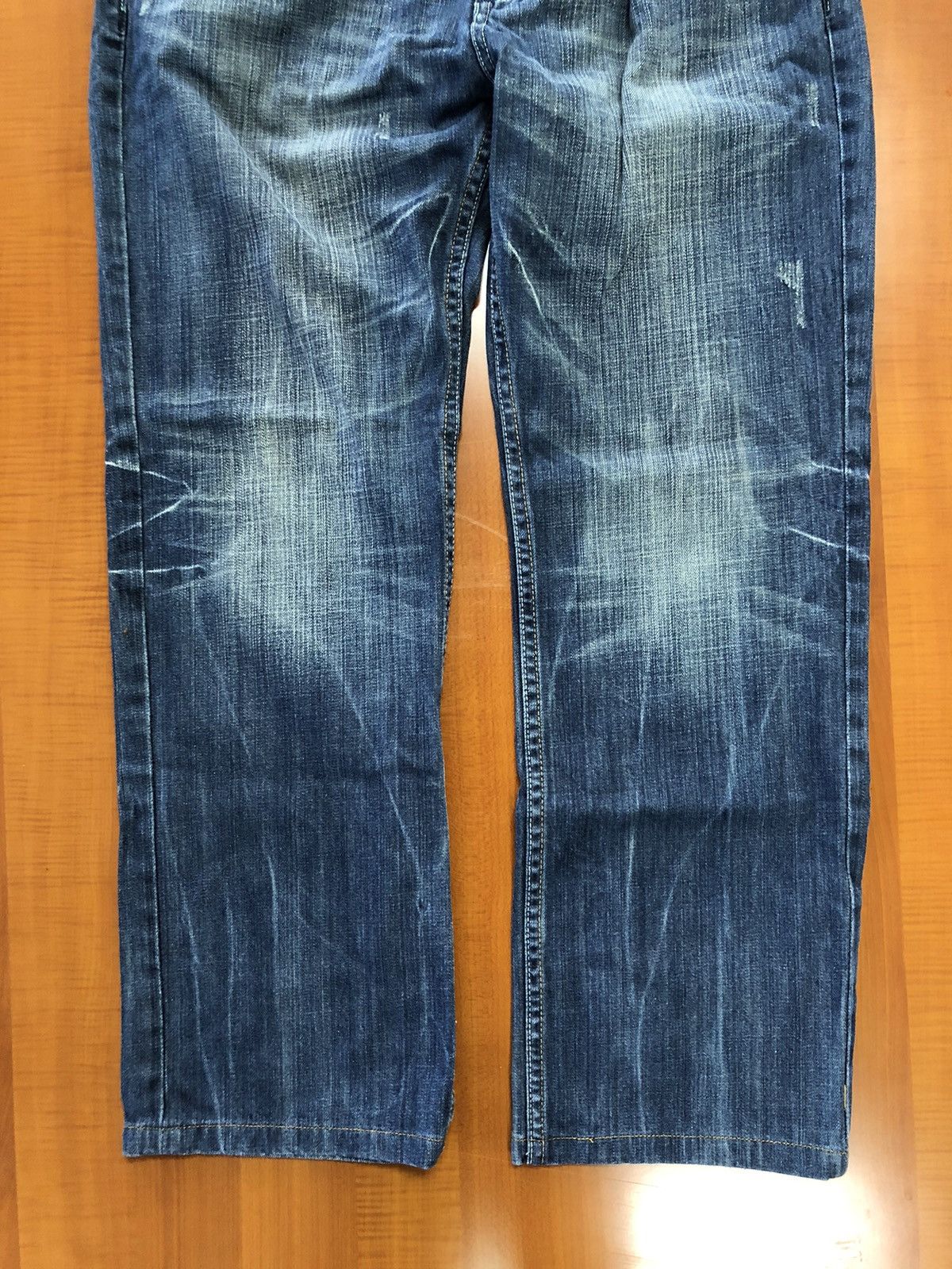 Vintage Big Train Osaka Embroidered Jeans Size US 34 / EU 50 - 11 Thumbnail