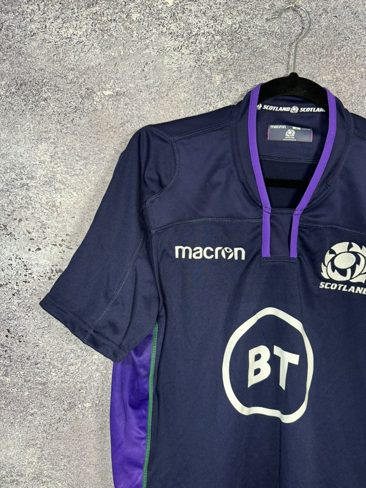 Macron Macron Men’s Rugby Union Scotland 2018/19 Medium Jersey Size US M / EU 48-50 / 2 - 3 Thumbnail
