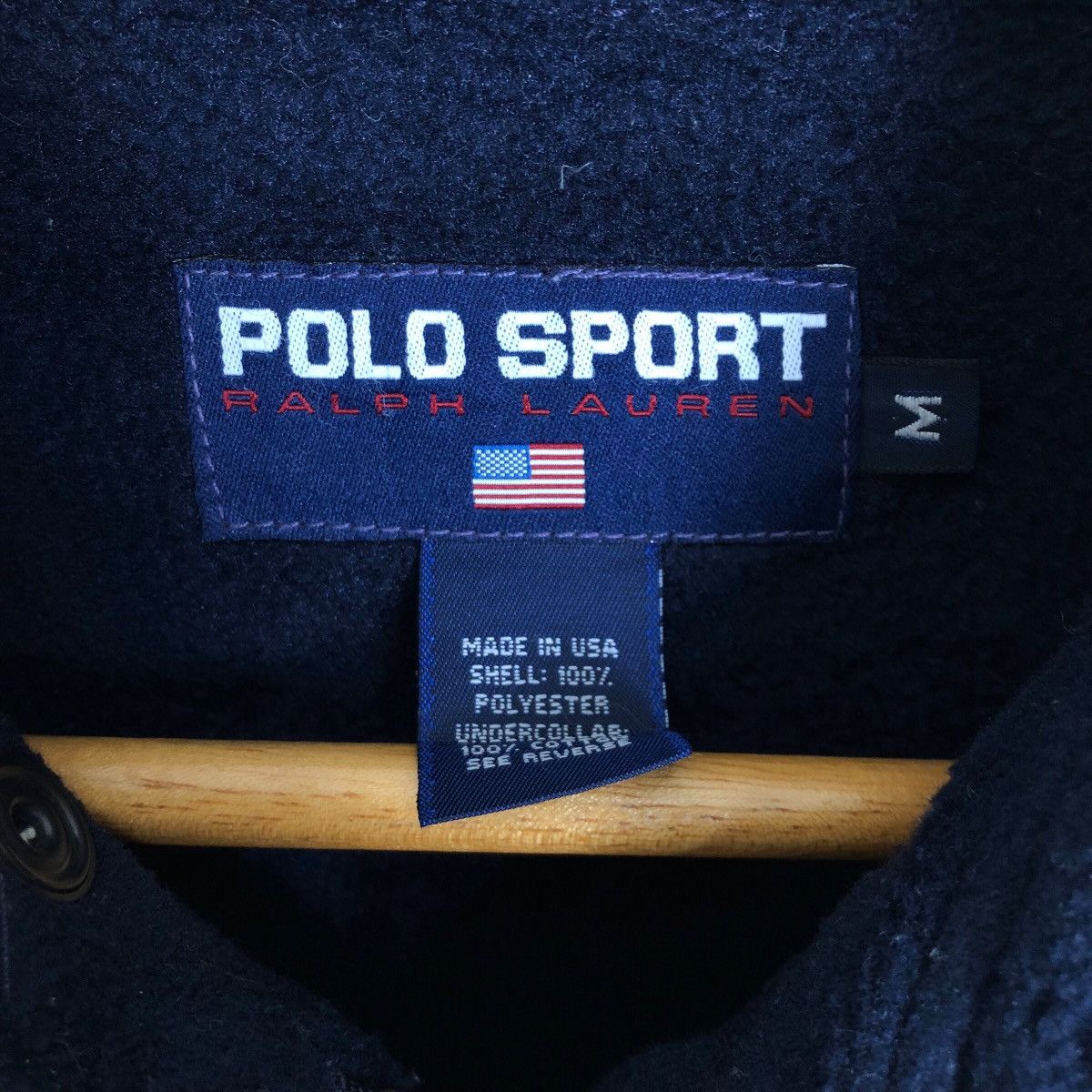Polo Ralph Lauren Vintage 90s Polo Sport Ralph Lauren Full Zip Fleece Jacket Size US L / EU 52-54 / 3 - 8 Thumbnail