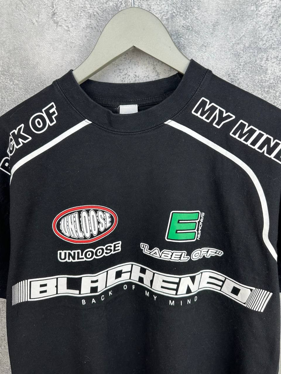 Other Blackened Racing T-Shirt Unloose Label Off Back of My Mind Size US S / EU 44-46 / 1 - 5 Thumbnail