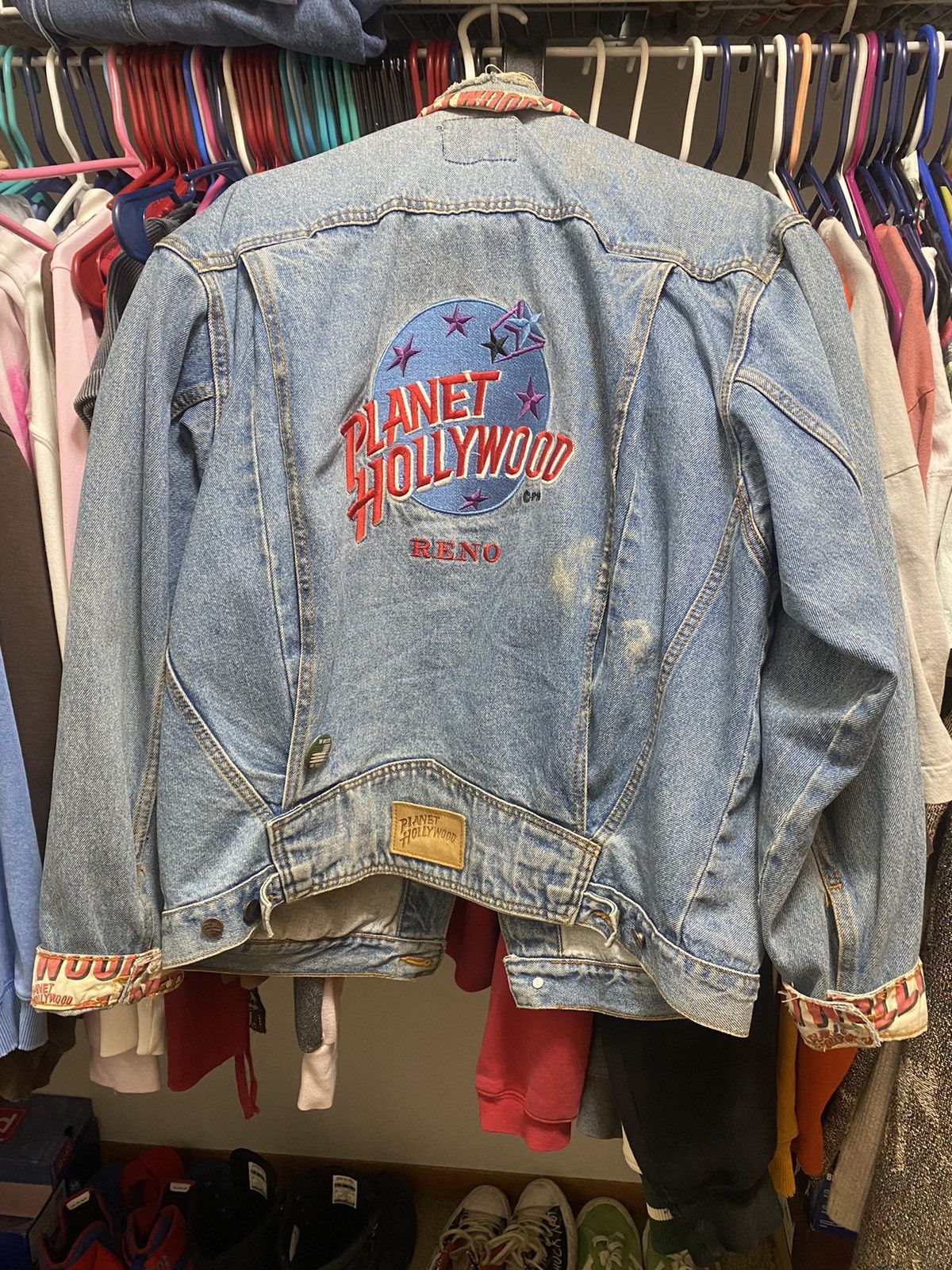 Planet Hollywood Planet Hollywood Denim Jacket Size US XL / EU 56 / 4 - 2 Thumbnail