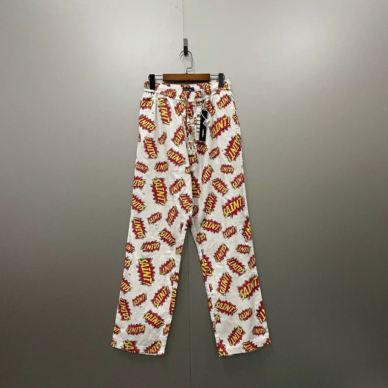 Saint Michael Saint Michael size m Monogrammed pants 2502-Nextarrow Size US 30 / EU 46 - 1 Thumbnail