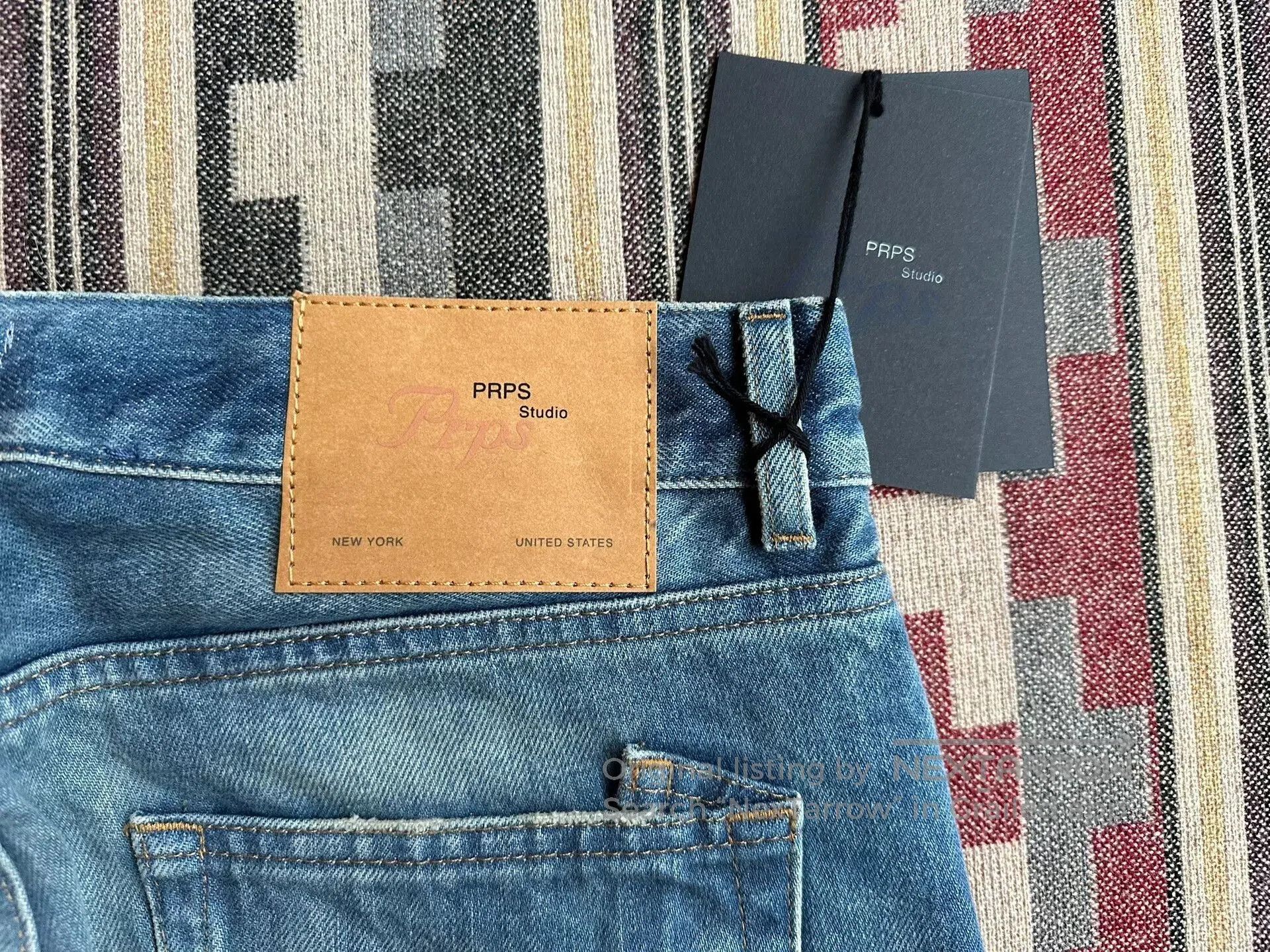 Prps Prps Lincoln Mid Wash Jeans for Men. Size US 32 / EU 48 - 7 Thumbnail