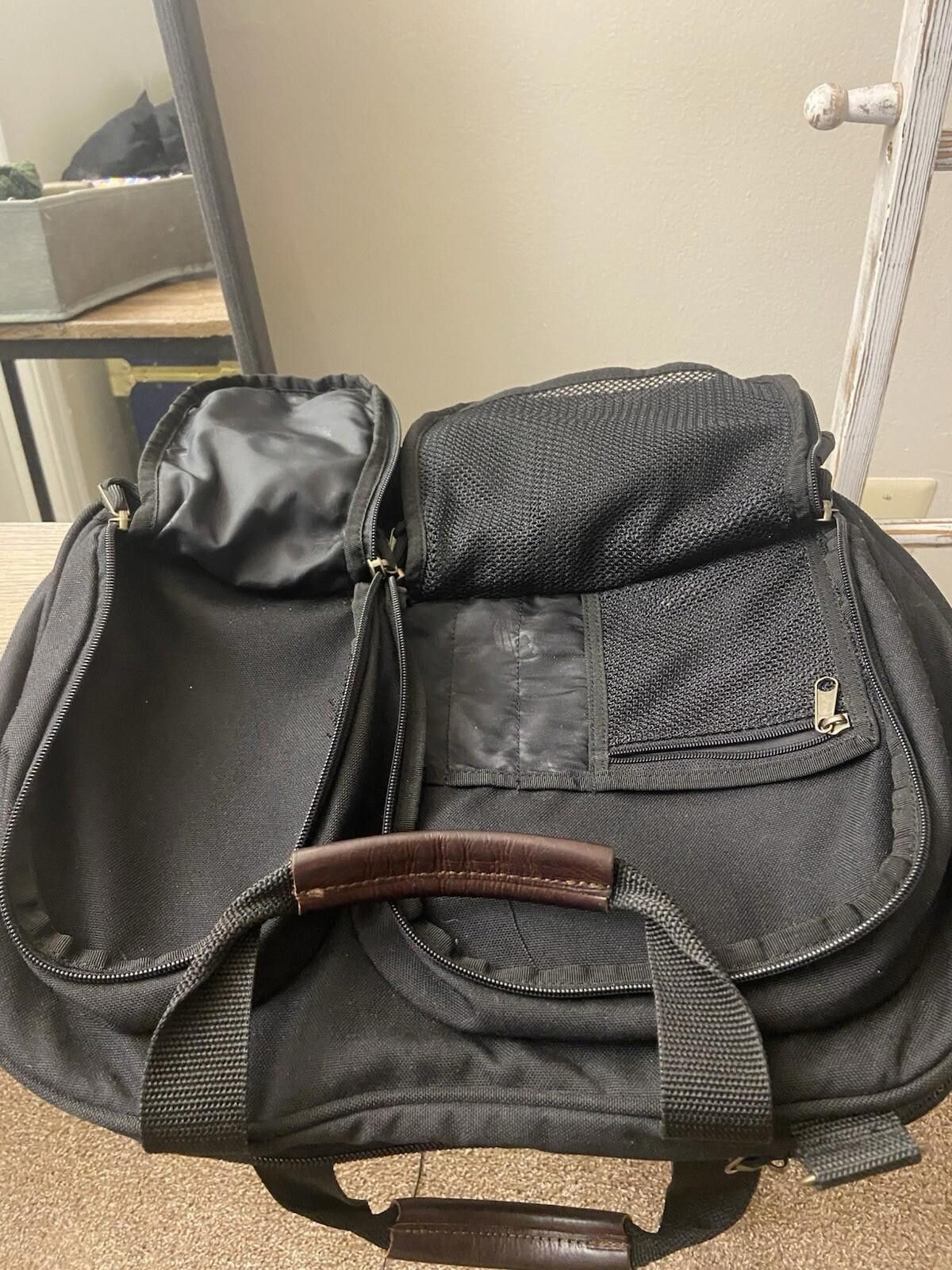 Timberland Timberland canvas leather smaller duffle travel carry on bag Size ONE SIZE - 12 Thumbnail