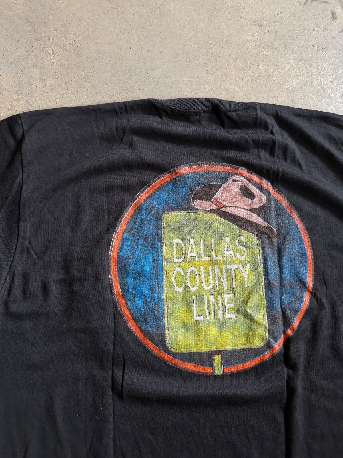 Jerzees VTG Dallas County Line Pocket Tee Sz L Size US L / EU 52-54 / 3 - 3 Thumbnail
