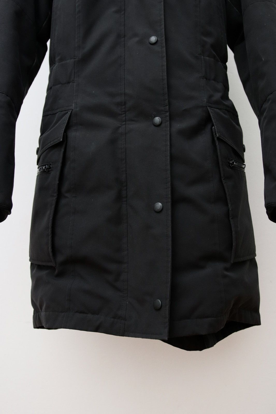 Canada Goose Canada Goose Black Down Parka Adjustable Waist Modern Fit Size S / US 4 / IT 40 - 7 Thumbnail