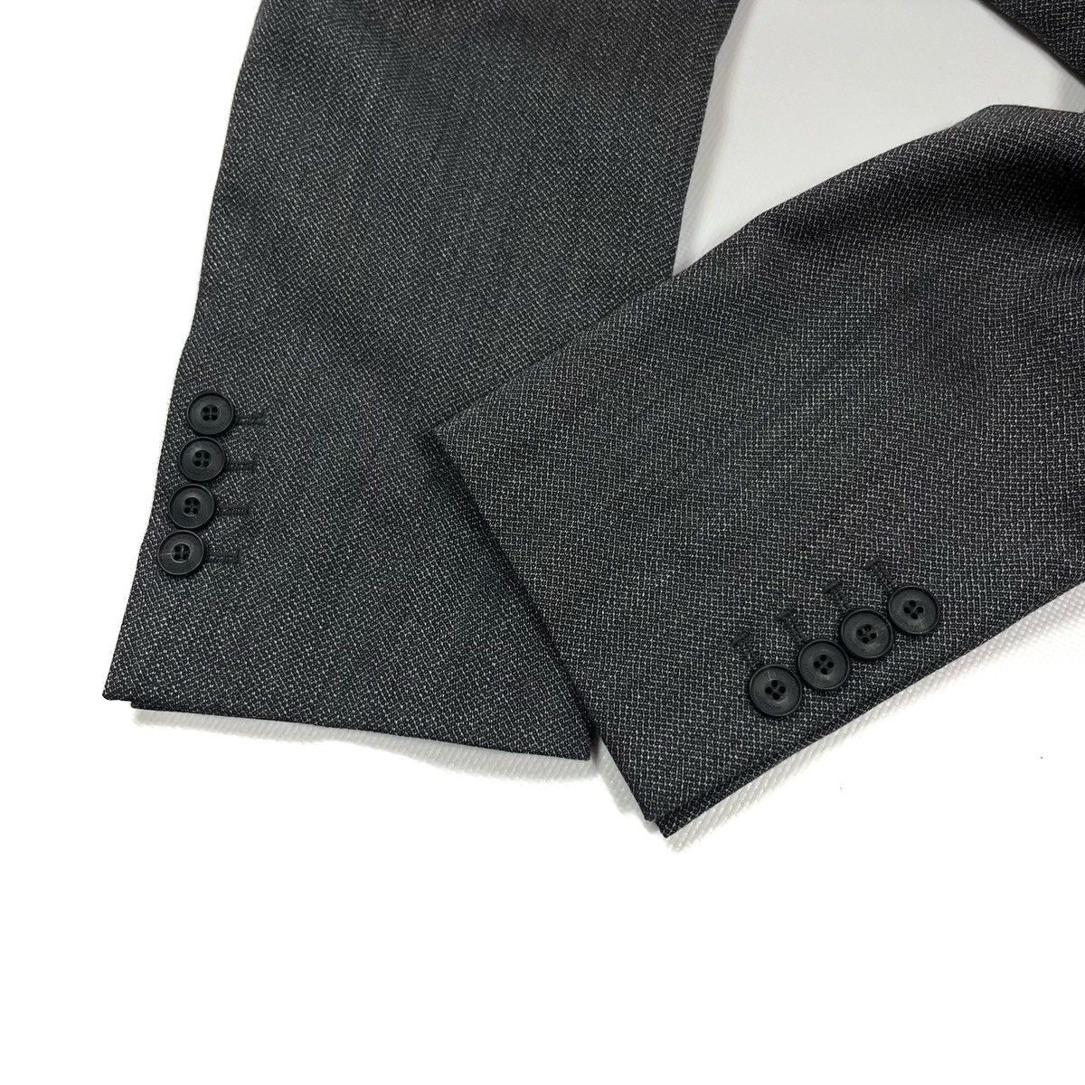 Burberry Burberry London Millbank Travel Suit Grey Wool Italy 50R Size 50R - 12 Thumbnail