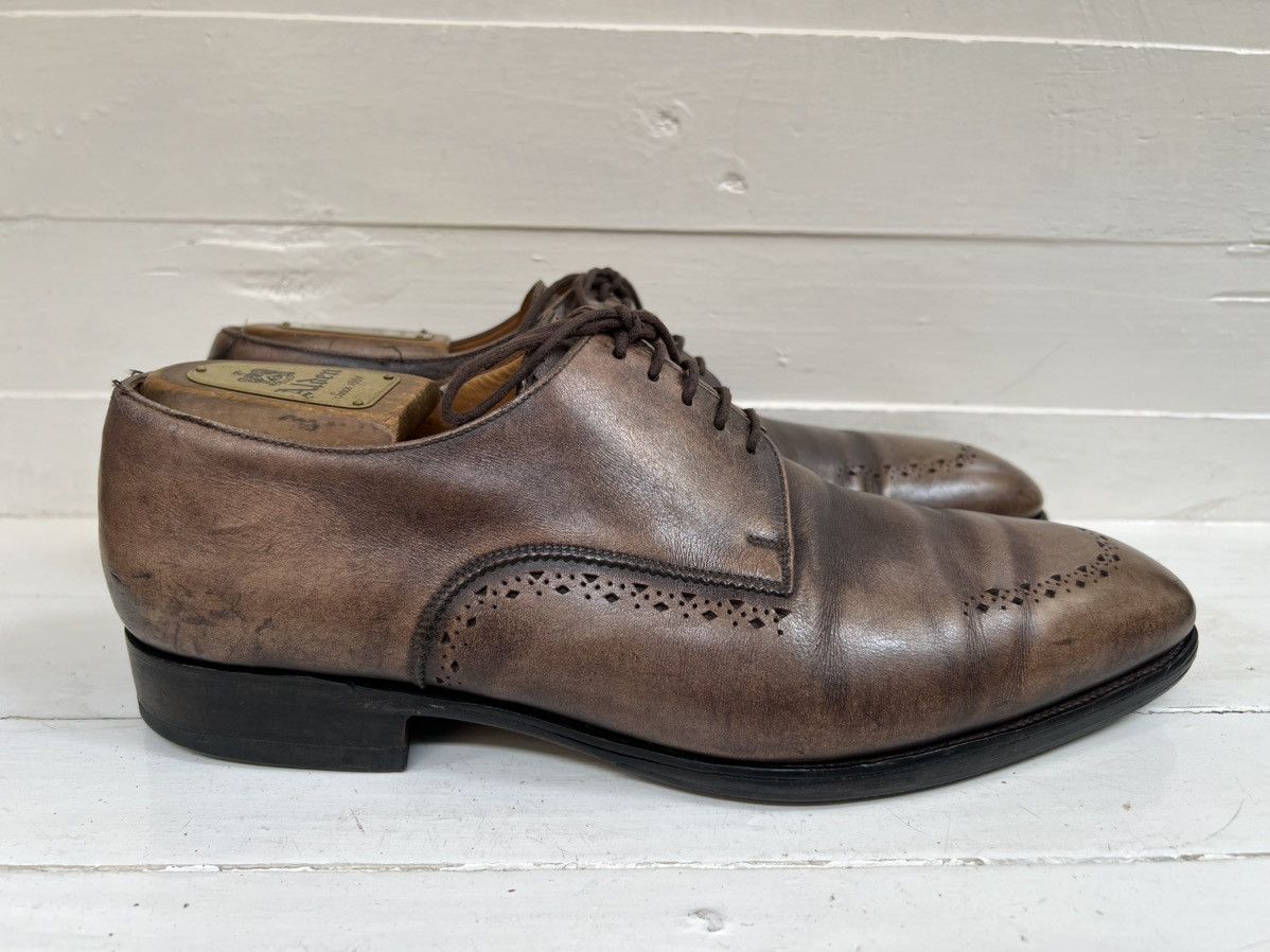 J.M. Weston Leather Derby Shoes in Brown, Men's (Size 8) — image 6 of 6