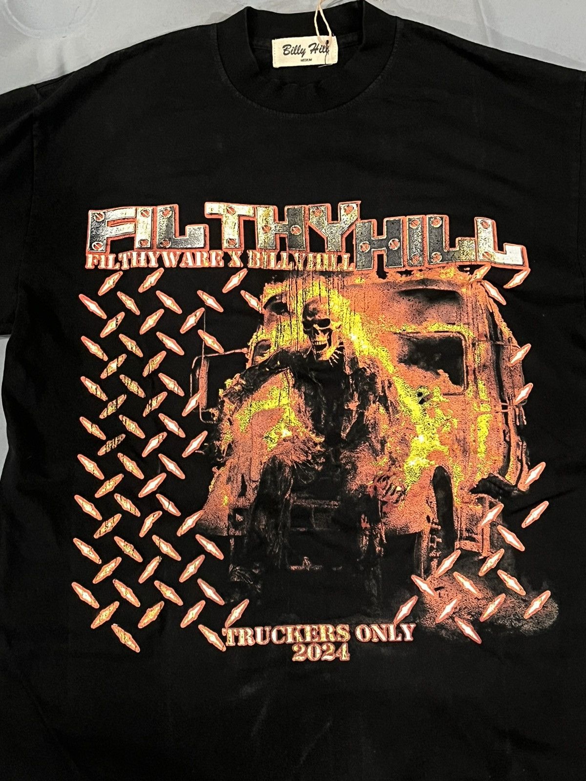 Billy Hill × F1lthy Ware × Playboi Carti Wake Up Filthy Merch Size US M / EU 48-50 / 2 - 2 Thumbnail