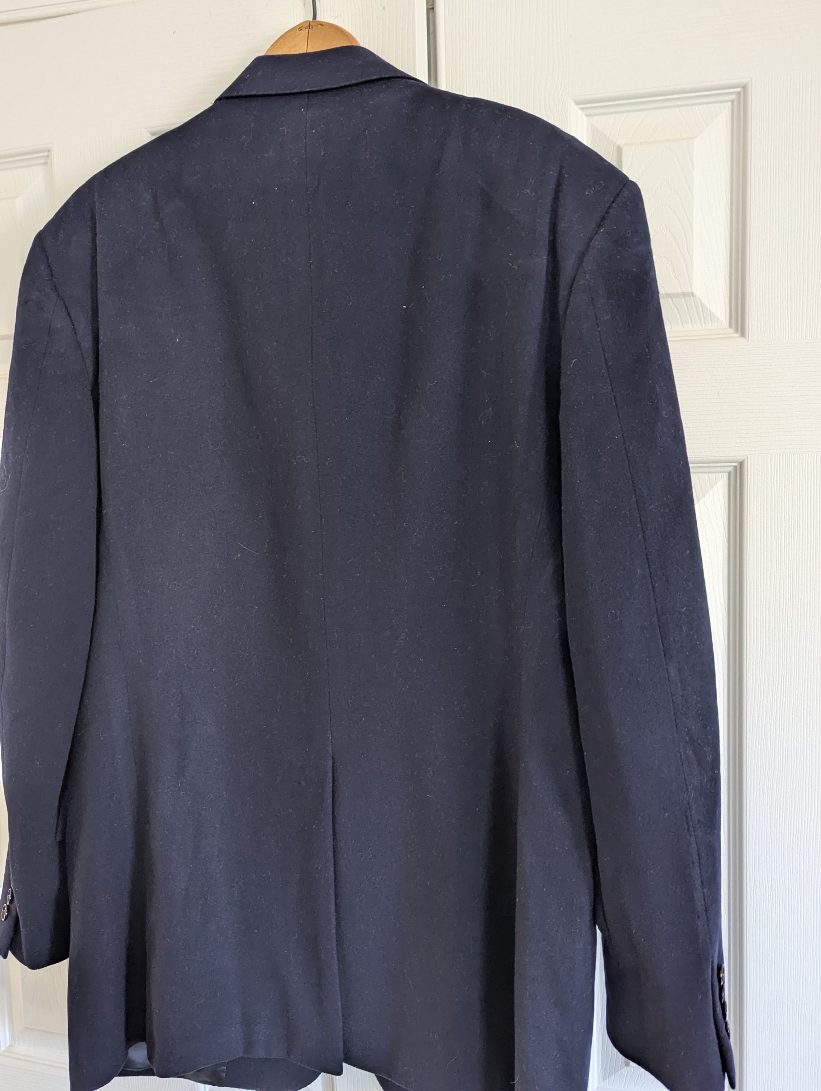 Ralph Lauren Vintage Lambs Wool Blazer Size 44L - 4 Thumbnail