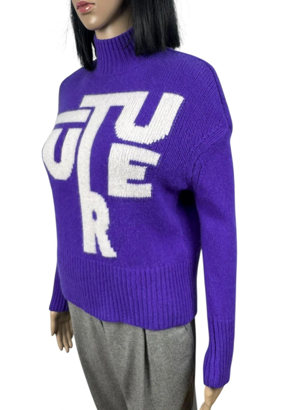 Other From Future 100% Cashmere Pullover Printed size XS Size XS / US 0-2 / IT 36-38 - 4 Thumbnail