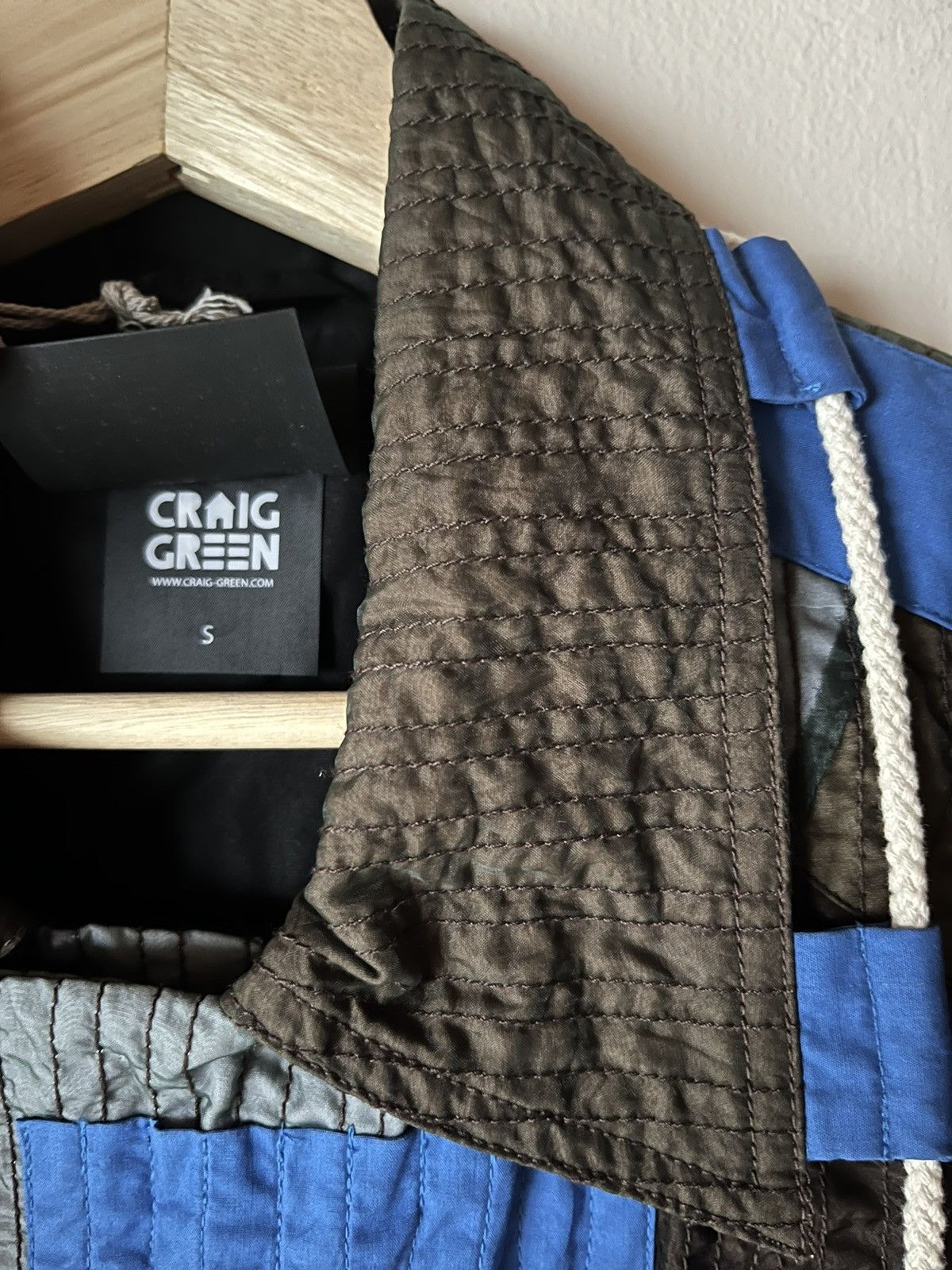 Craig Green AW18 line stitched tent jacket Size US S / EU 44-46 / 1 - 5 Thumbnail