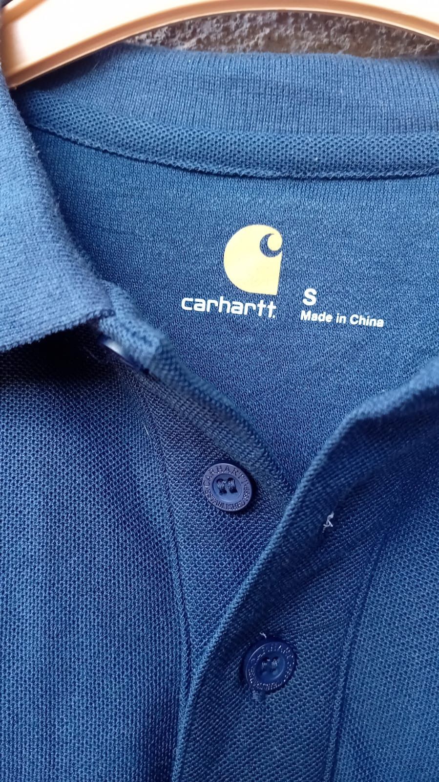 Carhartt Carhartt K570 NVY Polo Pocket t-shirt sz S Size US S / EU 44-46 / 1 - 2 Thumbnail