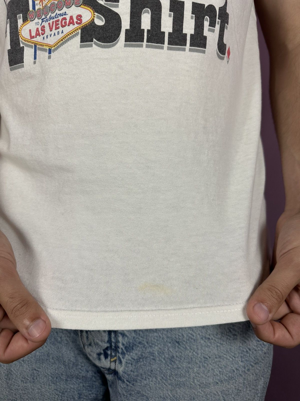 Gildan Las Vegas T Shirt Humor Distressed Vintage Printed Casino Size US M / EU 48-50 / 2 - 13 Thumbnail