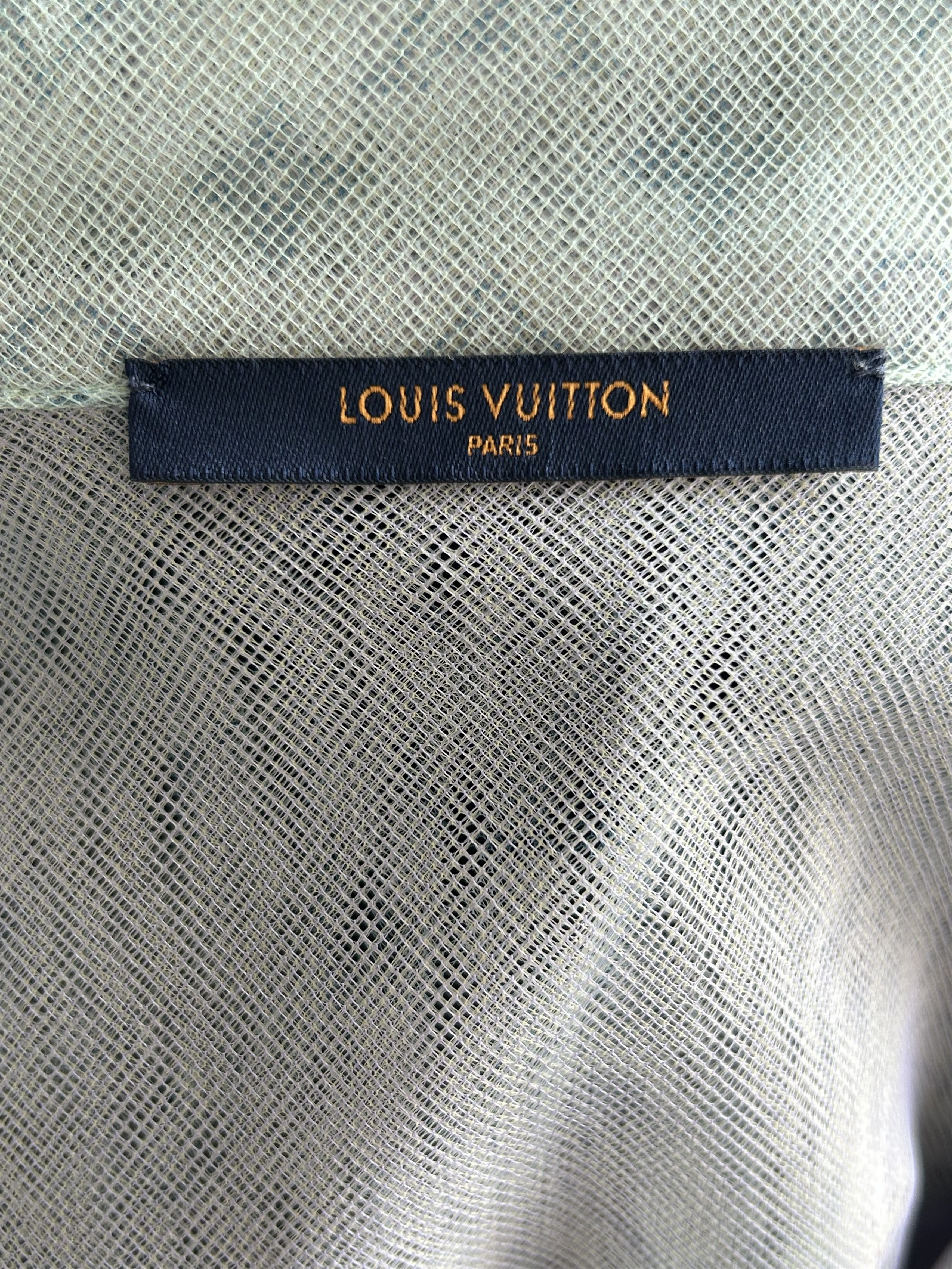 Louis Vuitton Louis Vuitton Multicolor Mesh Tulle Jacket Size US XXL / EU 58 / 5 - 3 Thumbnail