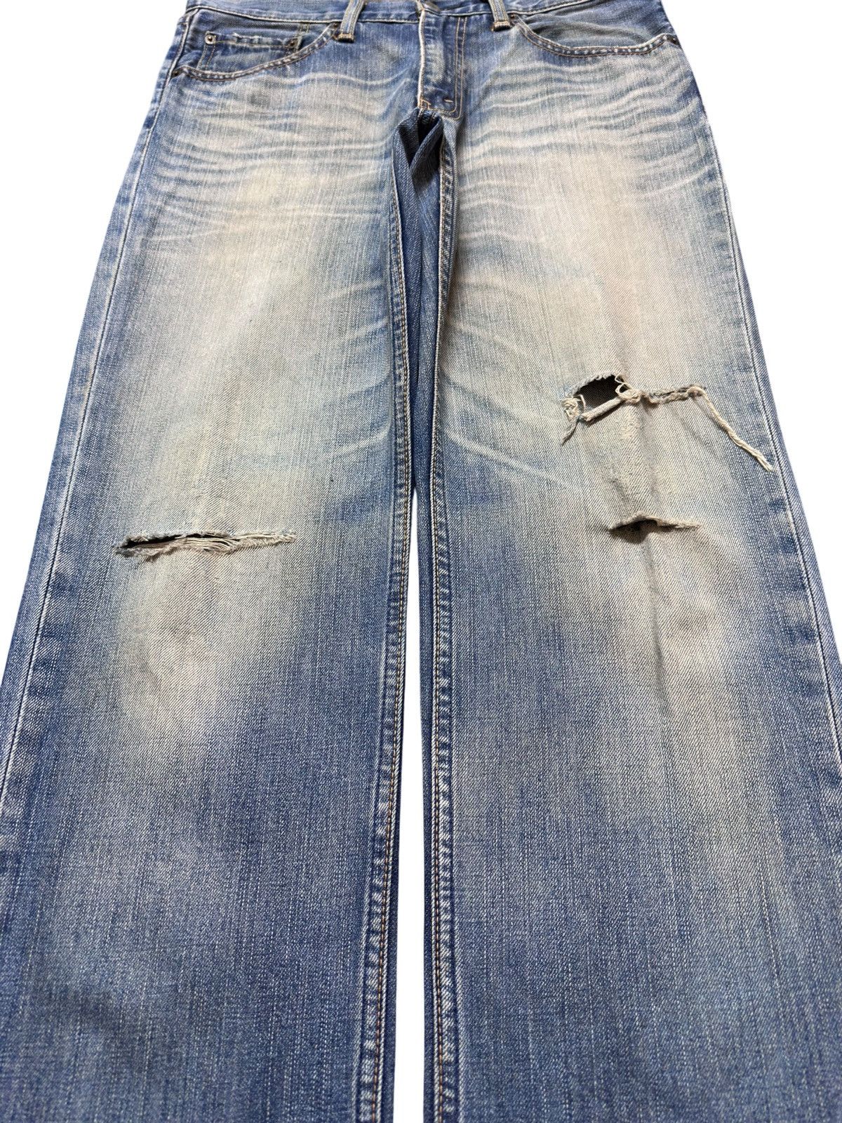 Levi's Vintage Clothing Vintage Levi’s 702 Mudwash Grunge Distressed Denim Size US 31 - 3 Thumbnail