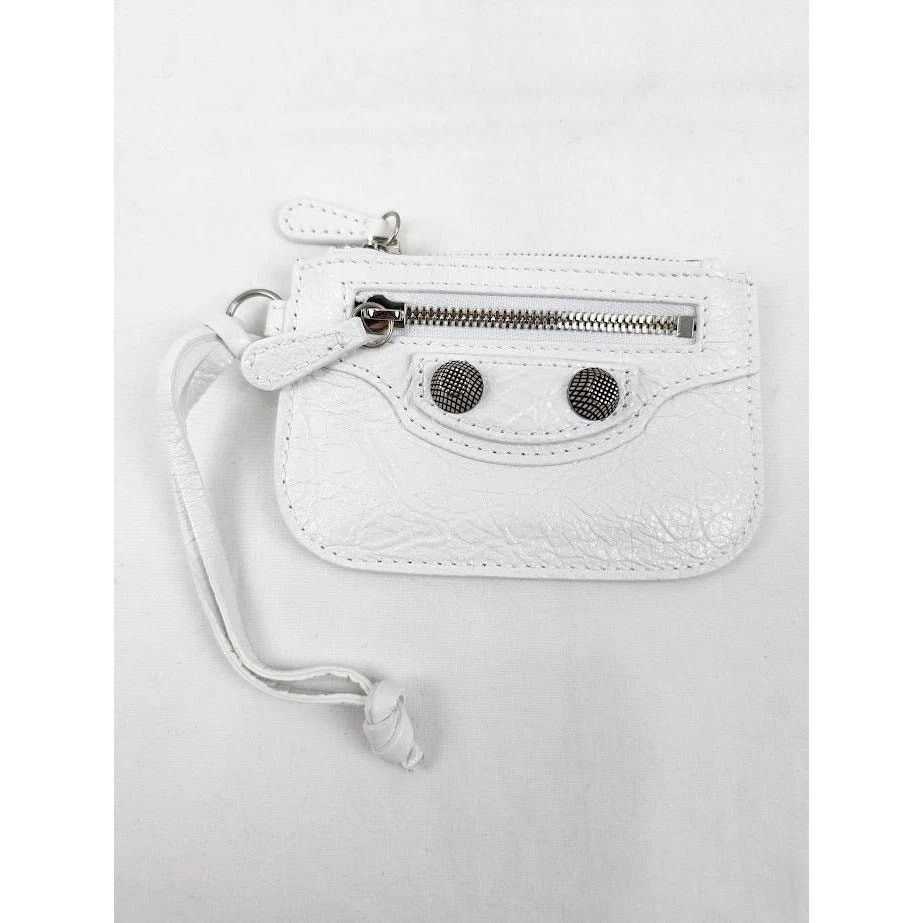 Balenciaga o1rshd1 Size: OS / Le Cagole Coin Purse in Optic White Size ONE SIZE - 2 Thumbnail