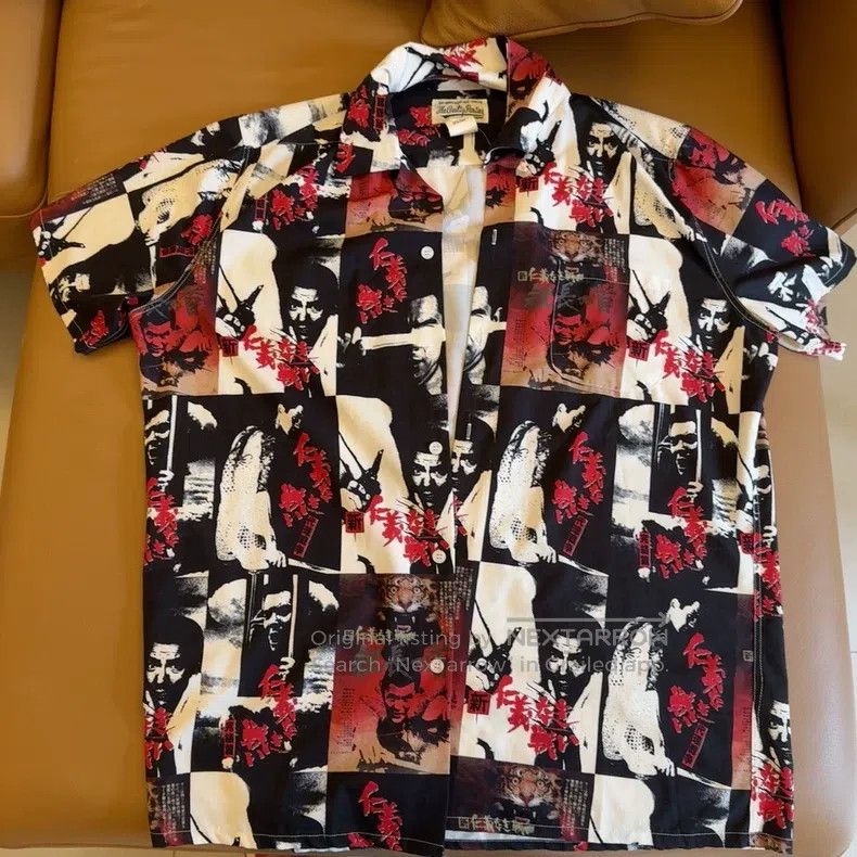 Wacko Maria Wacko Maria The co-branded Hawaiian shirt of the Battle of Size US XL / EU 56 / 4 - 1 Thumbnail
