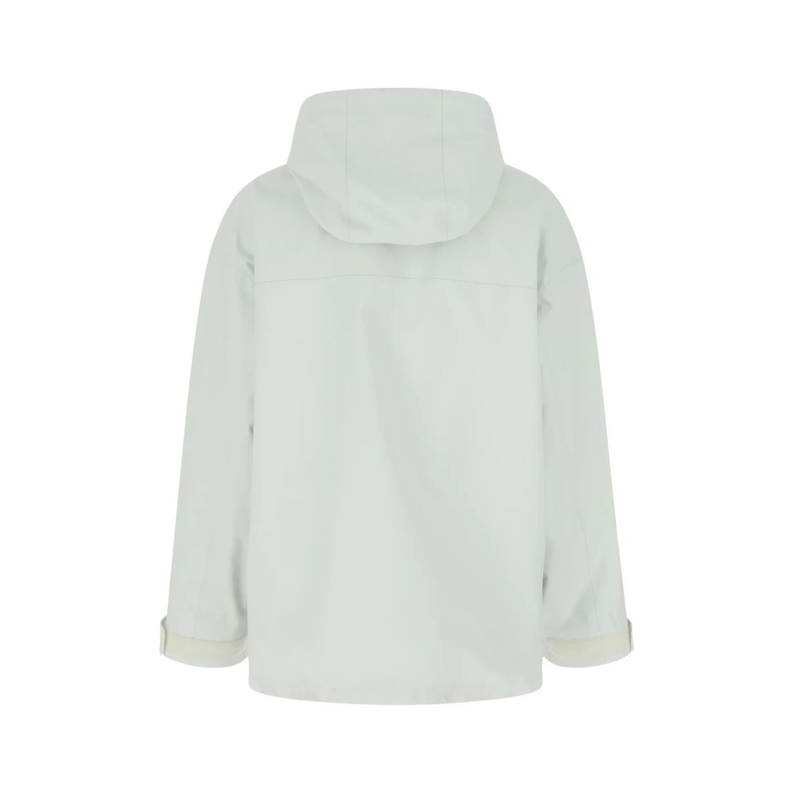Prada PRADA GORE-TEX Chalk Oversize K-way Jacket New And Authentic Size M / US 6-8 / IT 42-44 - 2 Thumbnail