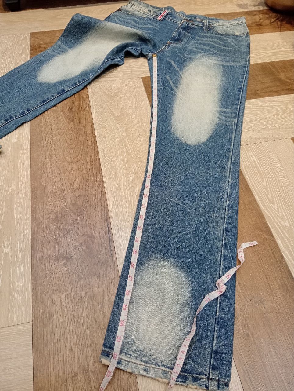 Wrangler WRANGLER BLUE WASHED DENIM PANTS Size US 33 - 15 Thumbnail