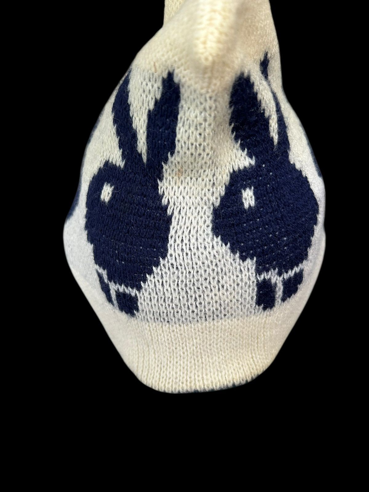 Japanese Brand × Kapital × Vintage Playboy Mohawk Knitted Vintage Beanie Hats Size ONE SIZE - 9 Thumbnail