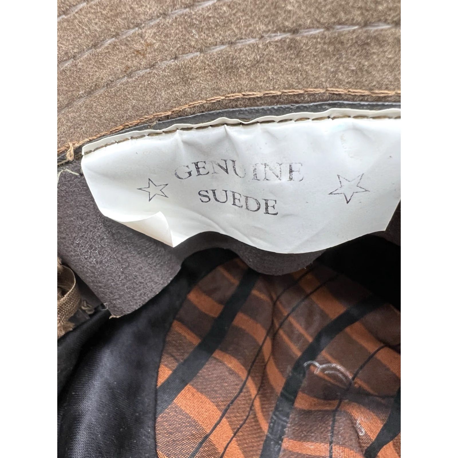 Vintage VINTAGE Country Gentleman Leather Suede Fedora Hat Brown Size 7 Travel Casual Mens Size ONE SIZE - 7 Thumbnail