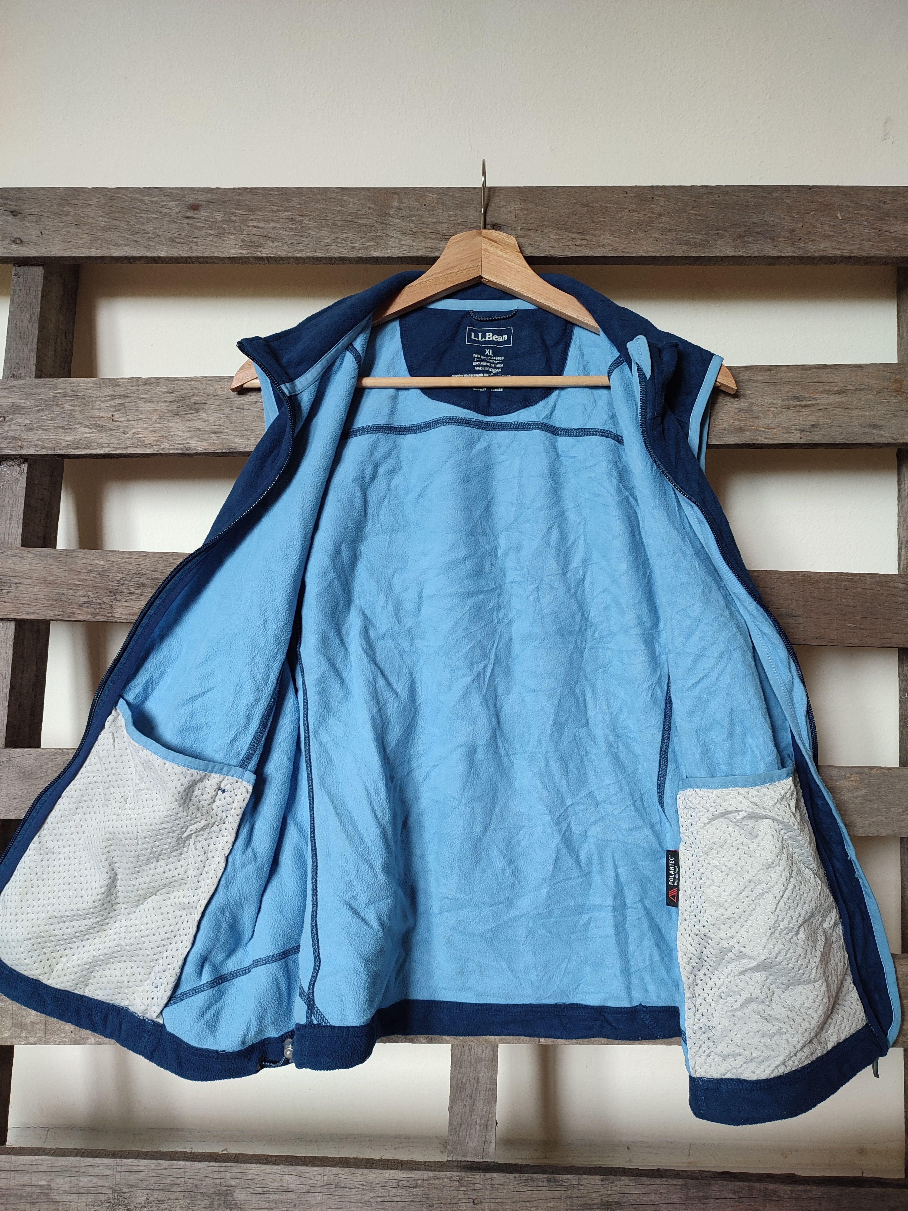 L.L. Bean 💥Vintage💥 L L Bean Vest Fleece Size US L / EU 52-54 / 3 - 3 Thumbnail