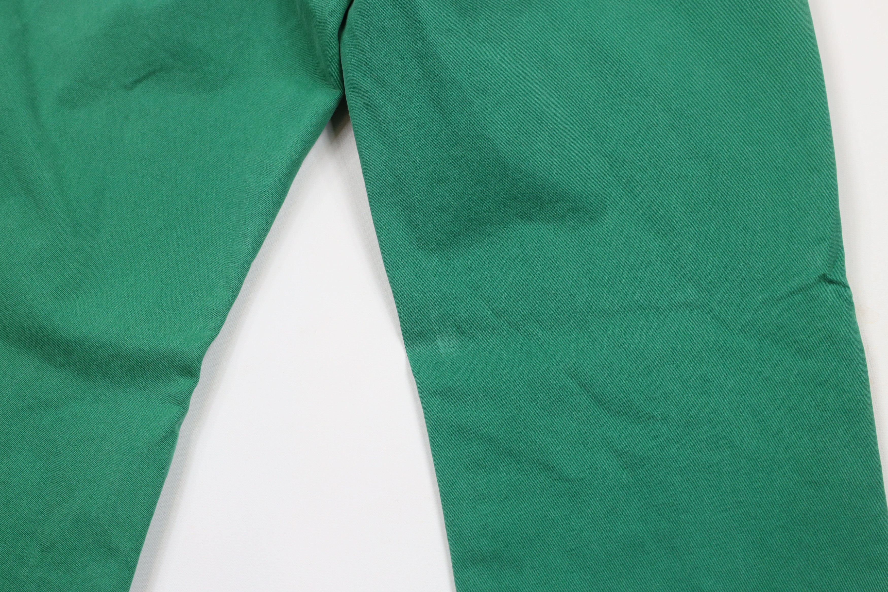 J.Crew × Vintage J Crew Urban Slim Fit Broken In Chino Pants Green Cotton Size US 32 / EU 48 - 15 Thumbnail