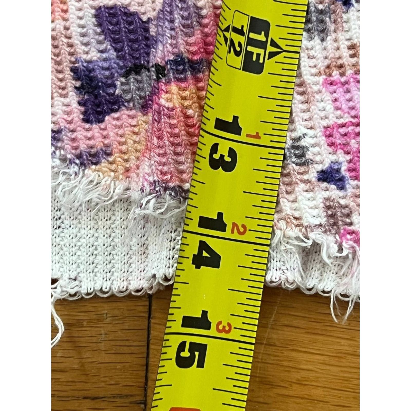 LoveShackFancy LoveShackFancy Floral Tiered Ruffle Mini Skirt P A001312 Size 22" - 6 Thumbnail