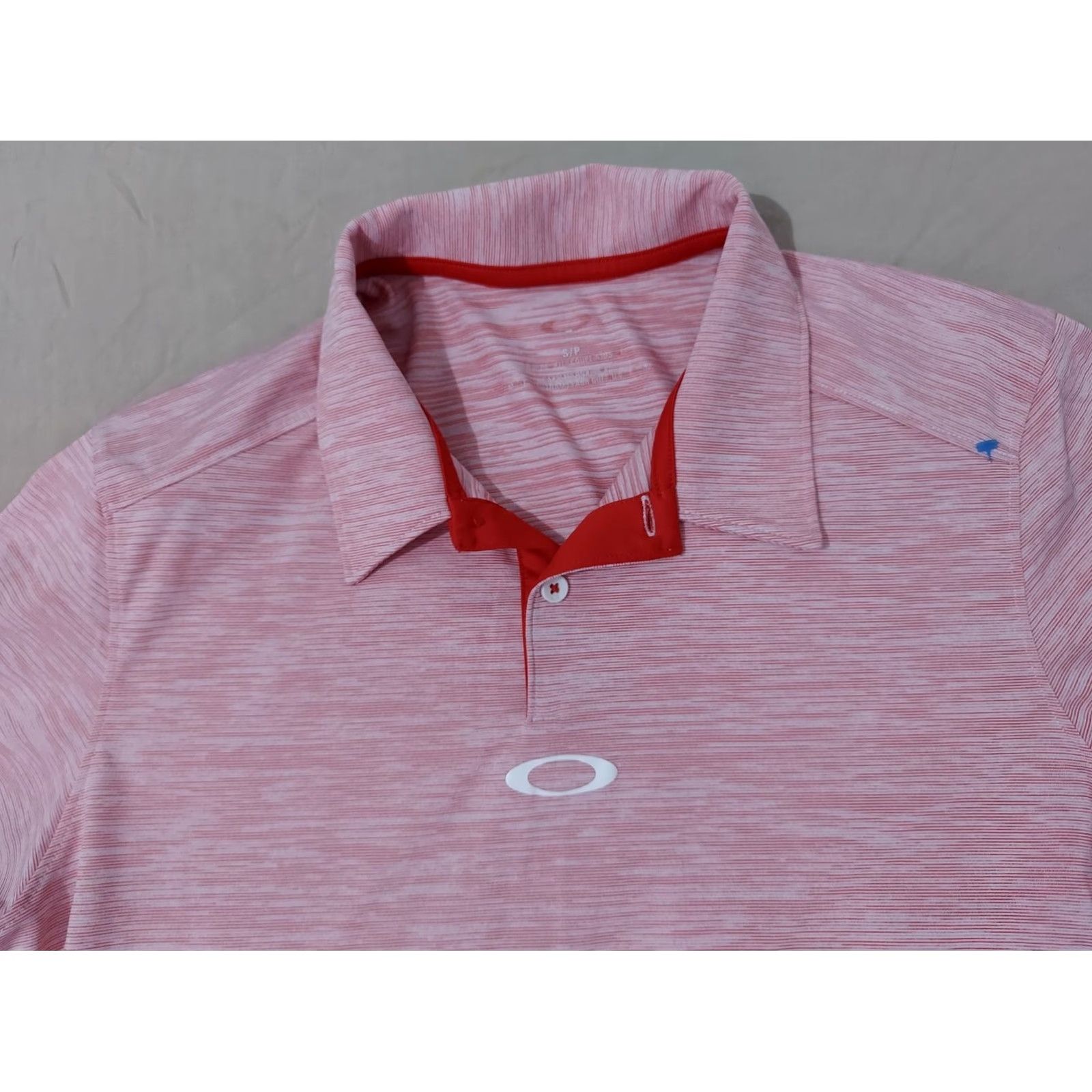 Oakley VINTAGE? Oakley Polo Shirt S Small Pink Athletic Golf Mens Shirt Polo S Pink Golf Oakley Athletic Men Mens Polo Shirt Pink Golf S Oakley Size US S / EU 44-46 / 1 - 2 Thumbnail