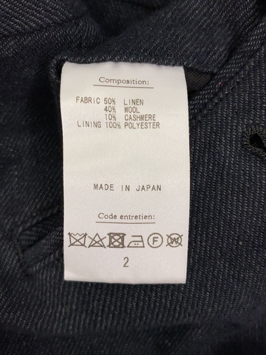 A.PRESSE Blue Linen Slacks Size US 30 / EU 46 - 5 Thumbnail