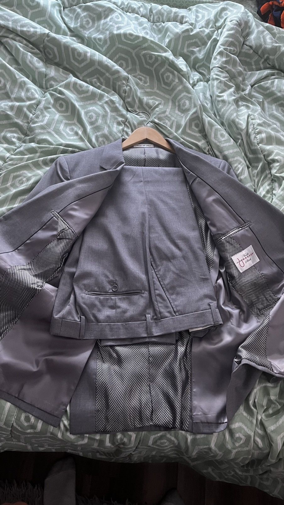 Other grey prom suit Size 40R - 2 Thumbnail
