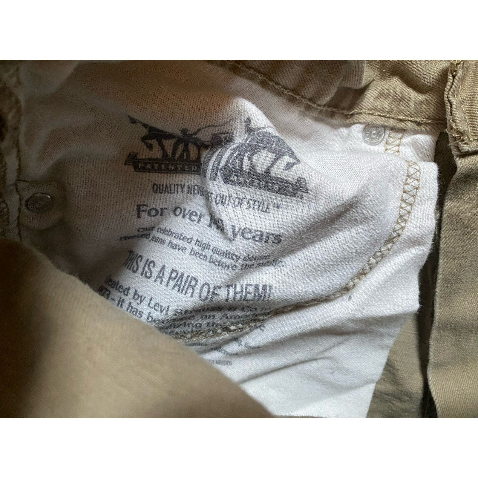 Levi's Levi’s 505 Denim Jeans Men’s 34 X 30 Beige Size US 34 / EU 50 - 11 Thumbnail