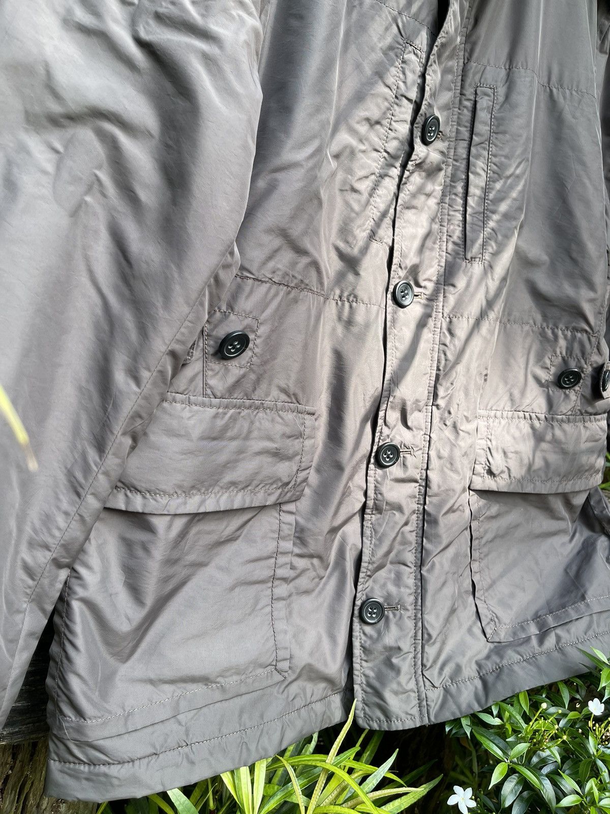 Armani Collezioni Armani Collezioni Lightweight Nylon Jacket - Size 52 Size US L / EU 52-54 / 3 - 4 Thumbnail