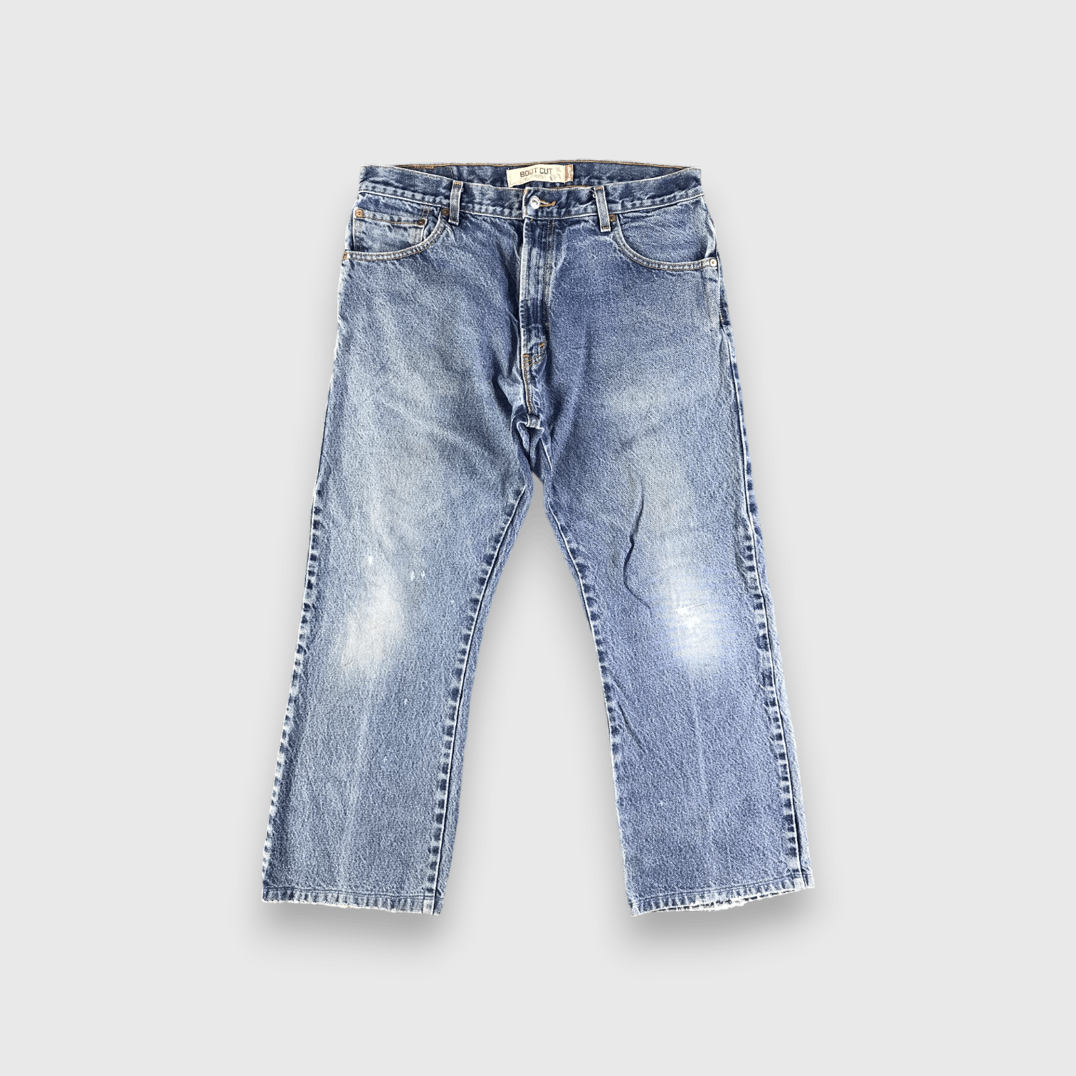Levi's Vintage Blue Wash Levis 517 Flare Jeans-J3160 Size US 35 - 1 Thumbnail