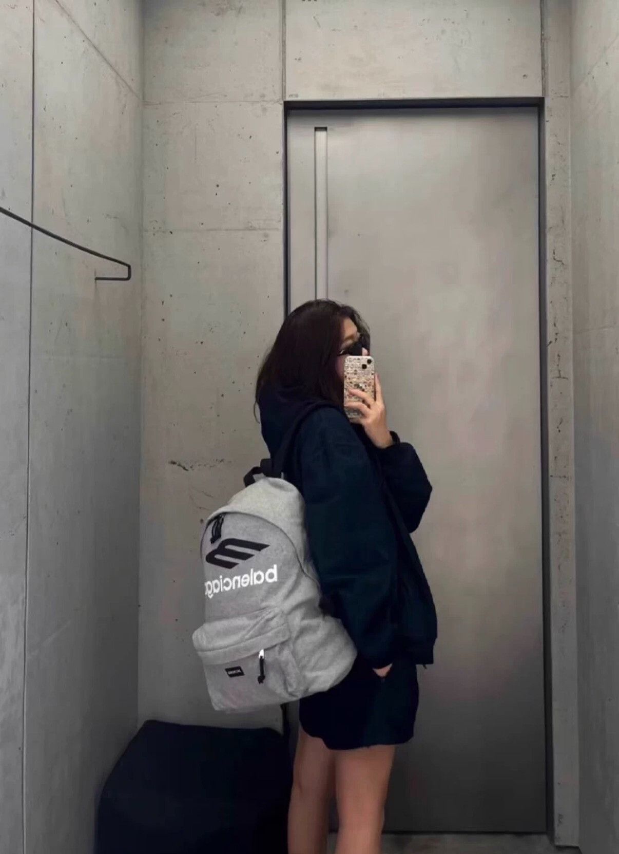 Balenciaga balenciaga explorer gray cotton backpack Size ONE SIZE - 4 Thumbnail