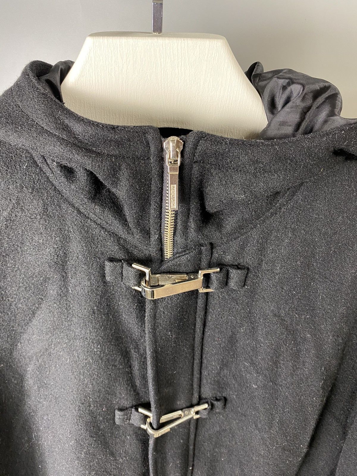 Ralph Lauren Women’s Ralph Lauren Black Wool Coat Size L / US 10 / IT 46 - 5 Thumbnail