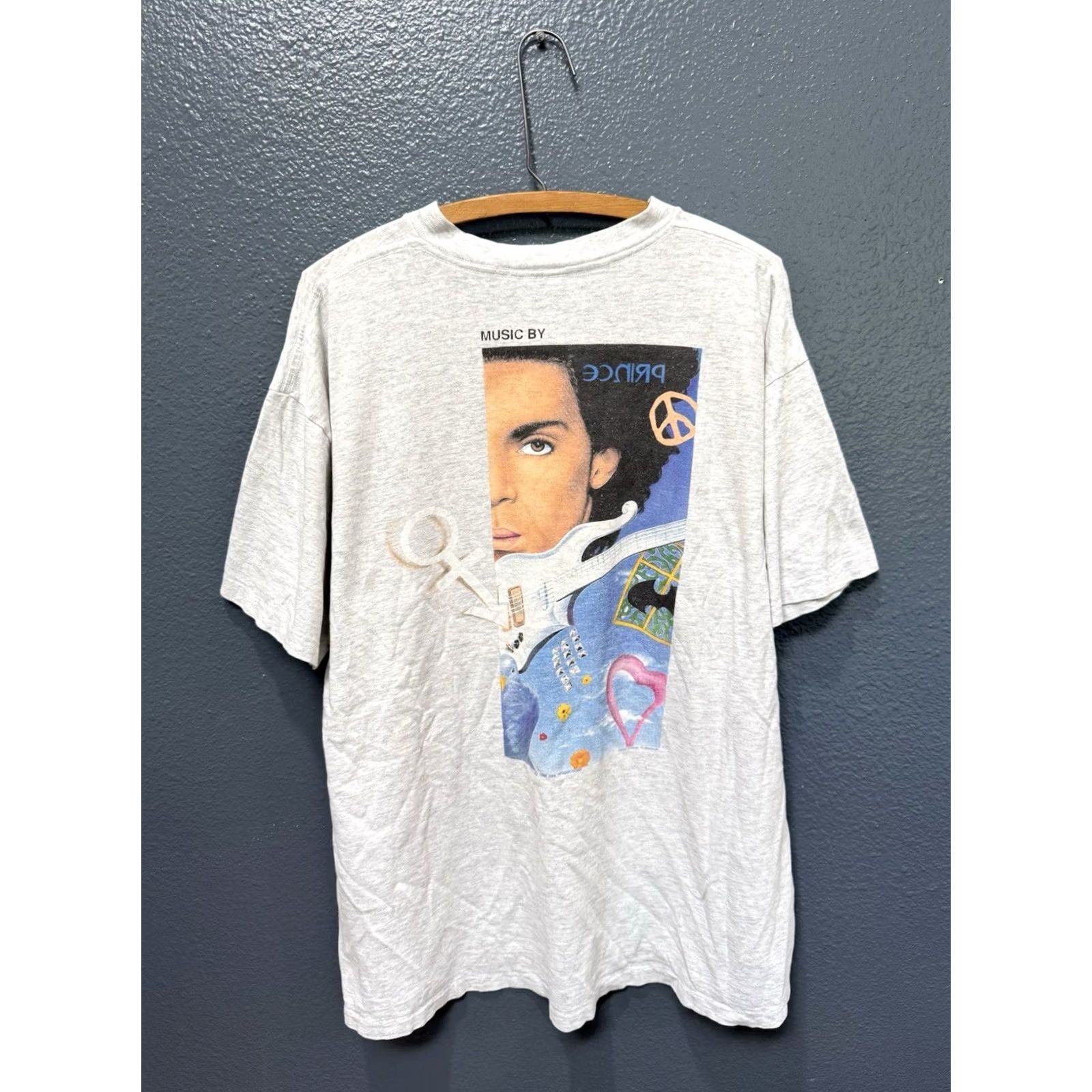 Delta VINTAGE Prince Billboards Ballet Gray Tee Shirt XL 1990s Delta Shirt Mens Size US XL / EU 56 / 4 - 2 Thumbnail