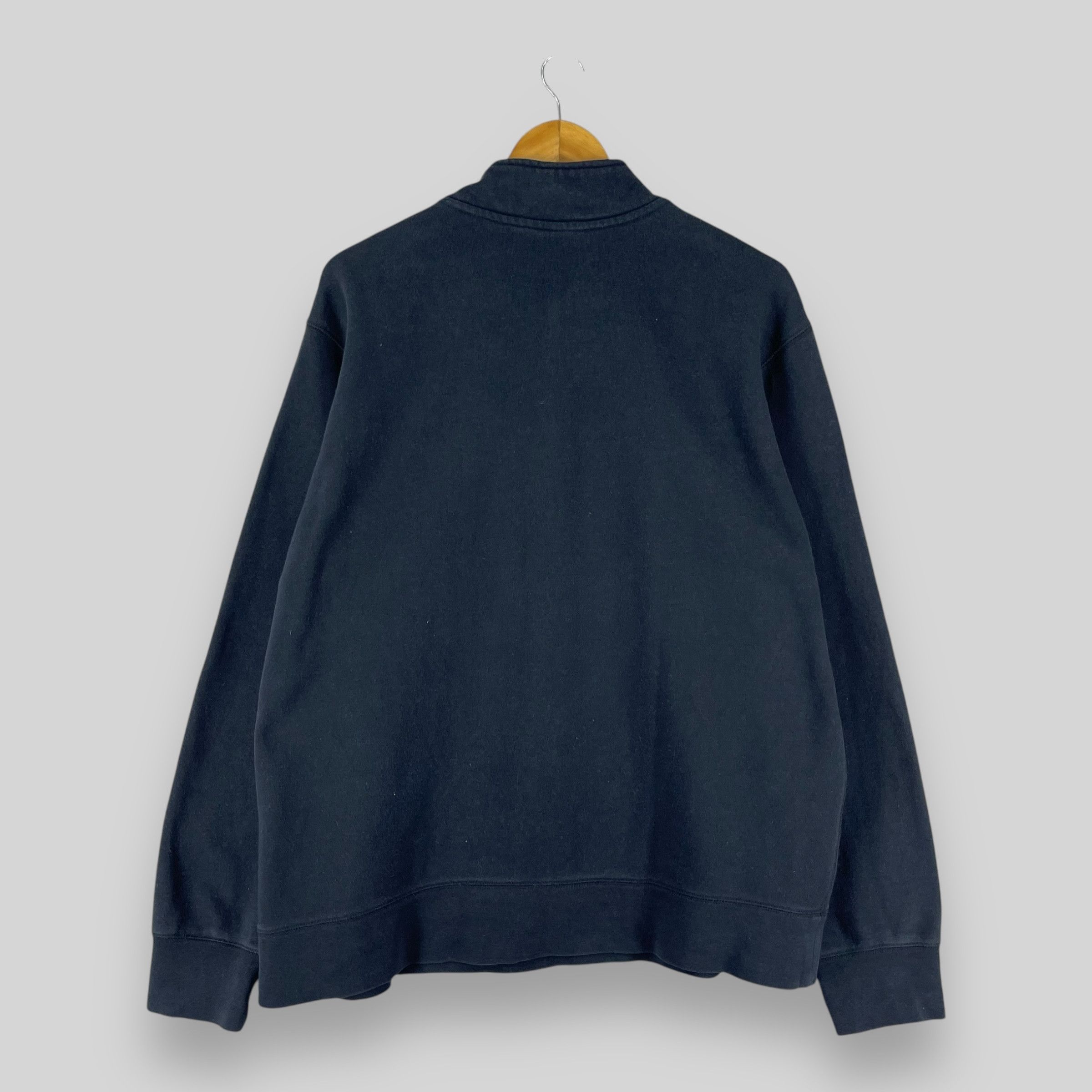 Nike Vintage Y2K NIKE Swoosh Football Half Zipper Sweater Size US L / EU 52-54 / 3 - 7 Thumbnail