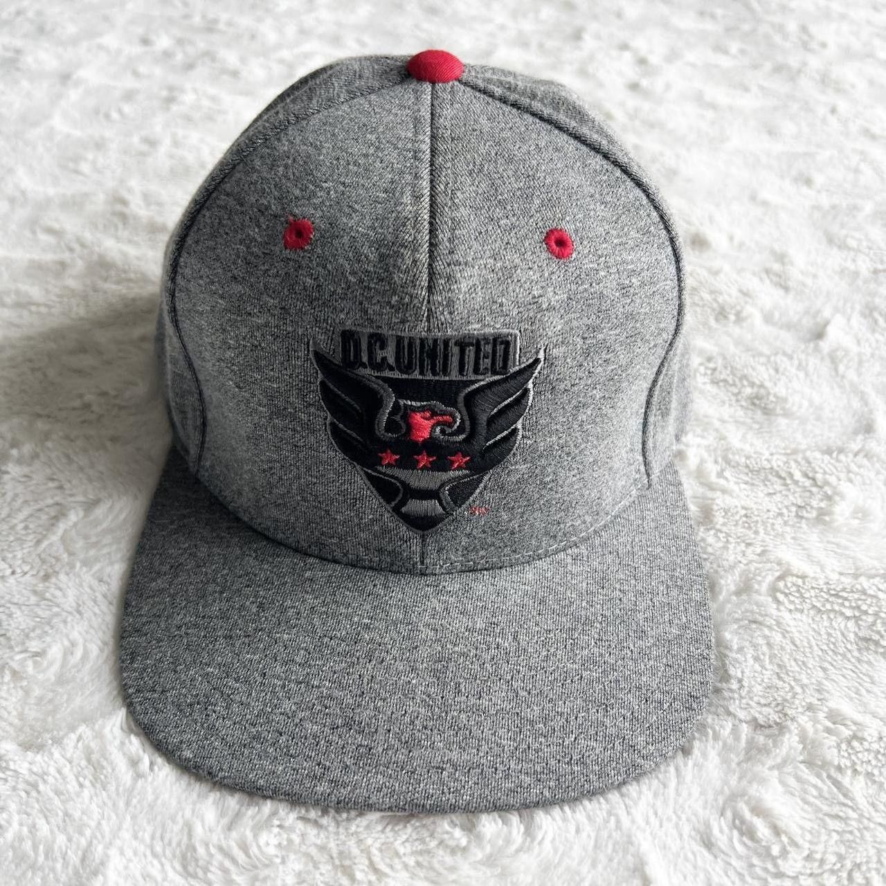 Mitchell & Ness DC United Hat Cap Mens OS Gray Snapback Mitchell & Ness New Size ONE SIZE - 2 Thumbnail