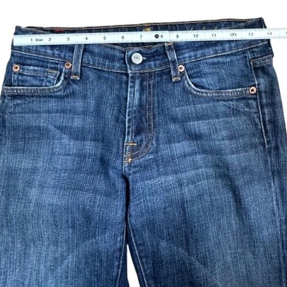 7 For All Mankind Seven For All Mankind Jeans Bootcut Dark Wash Mid Rise Women 29 Size 29" - 5 Thumbnail