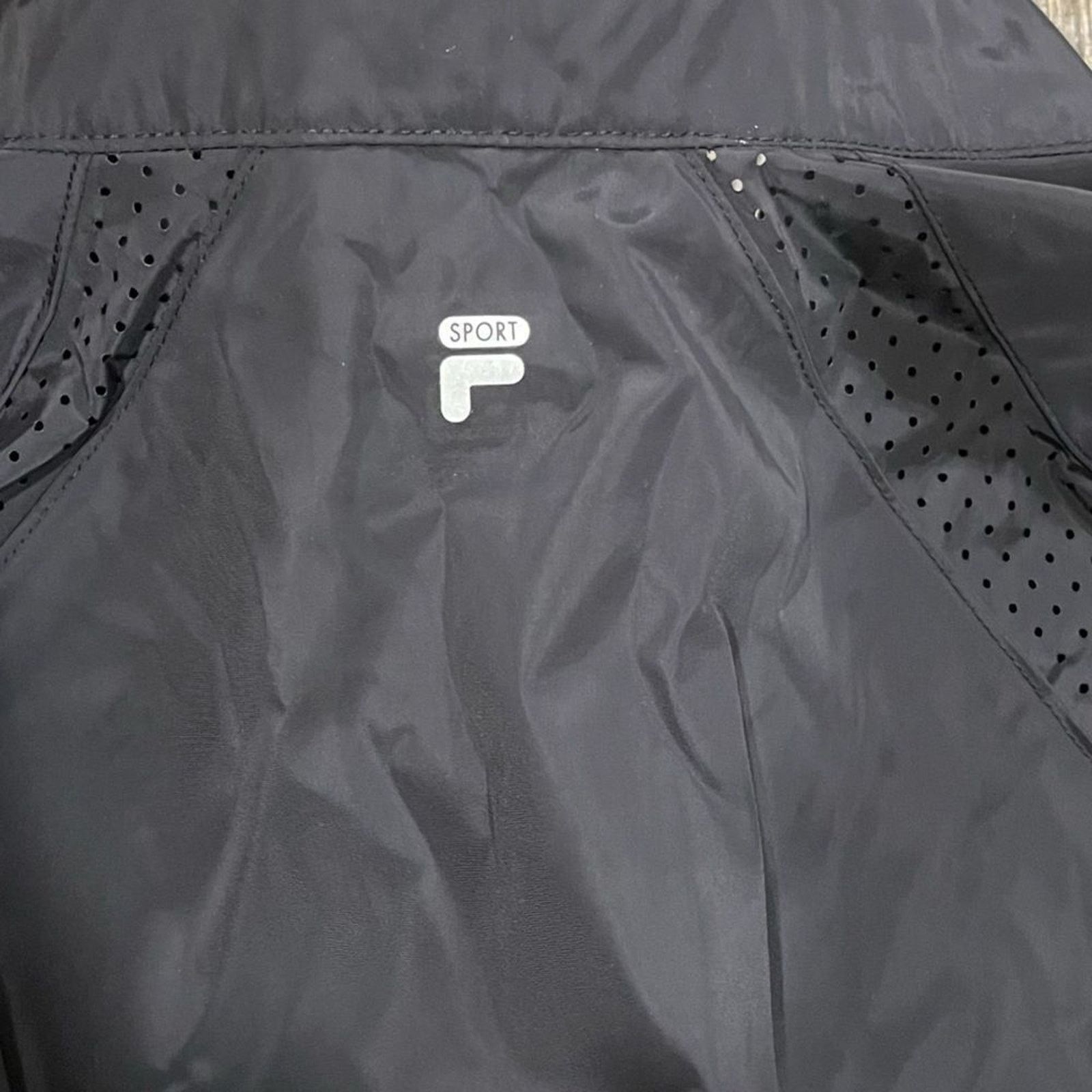Fila NWOT Fila Womens Black Rain Jacket - Size S Size S / US 4 / IT 40 - 3 Thumbnail