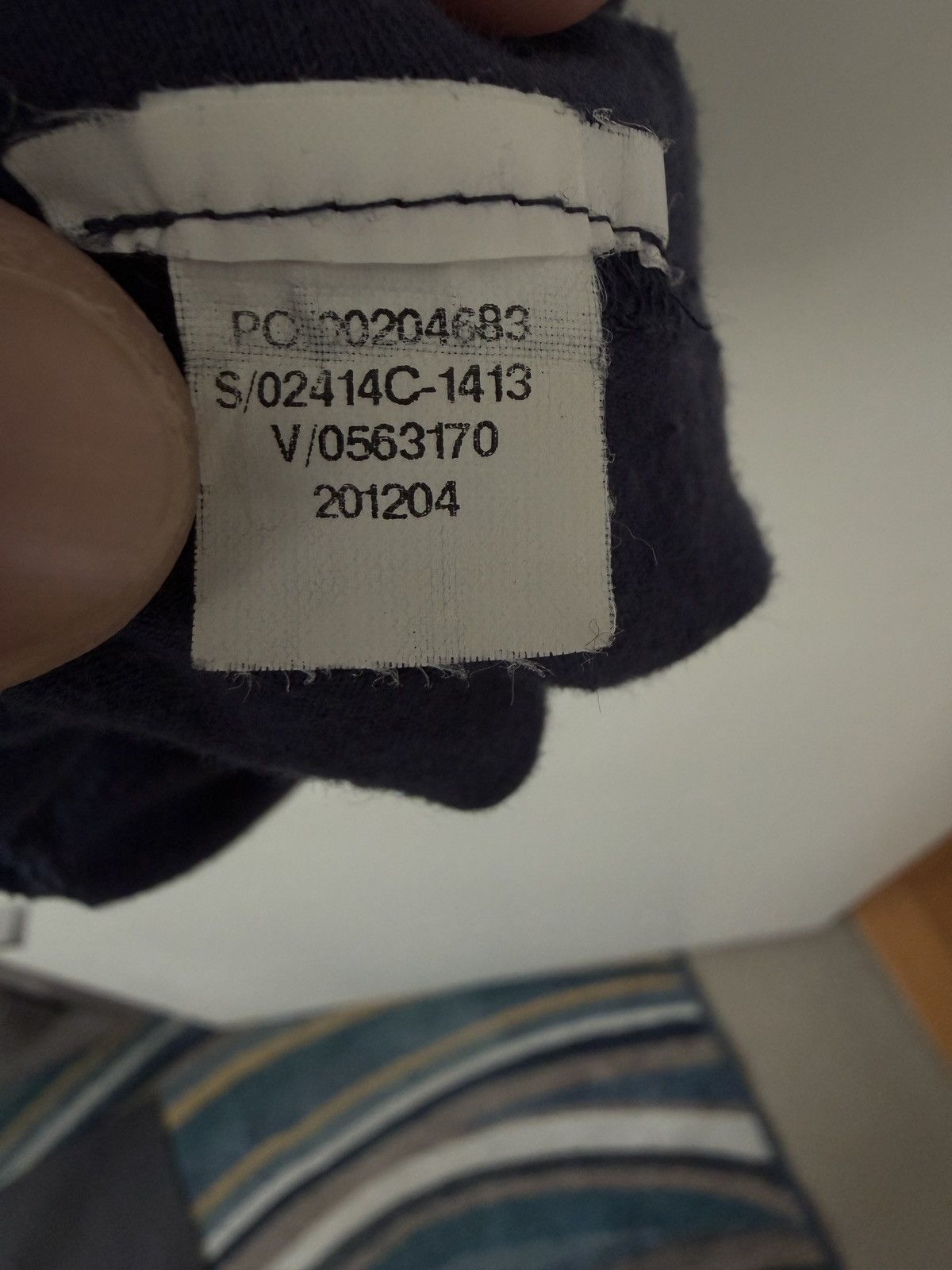 Converse × Undefeated Undefeated x Converse T-shirt - Navy Size US M / EU 48-50 / 2 - 3 Thumbnail