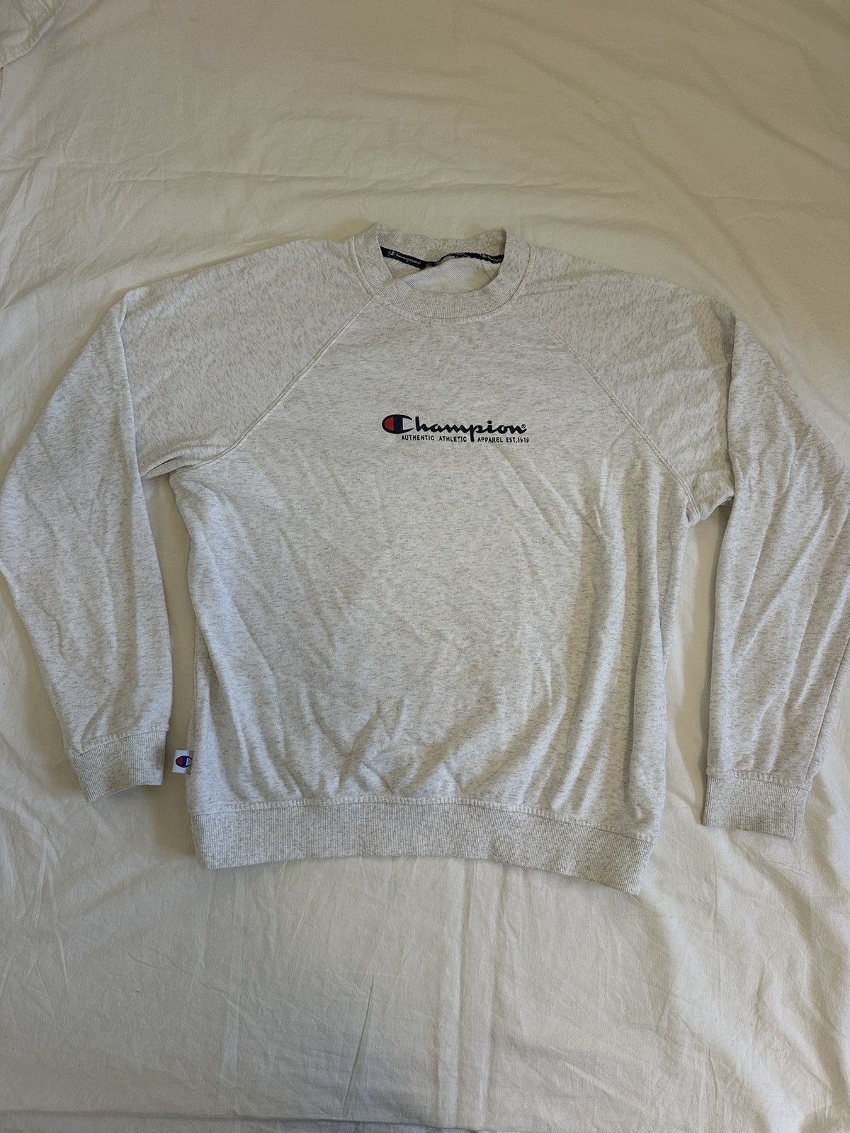 Champion Light grey Champion crewneck Size US M / EU 48-50 / 2 - 1 Thumbnail