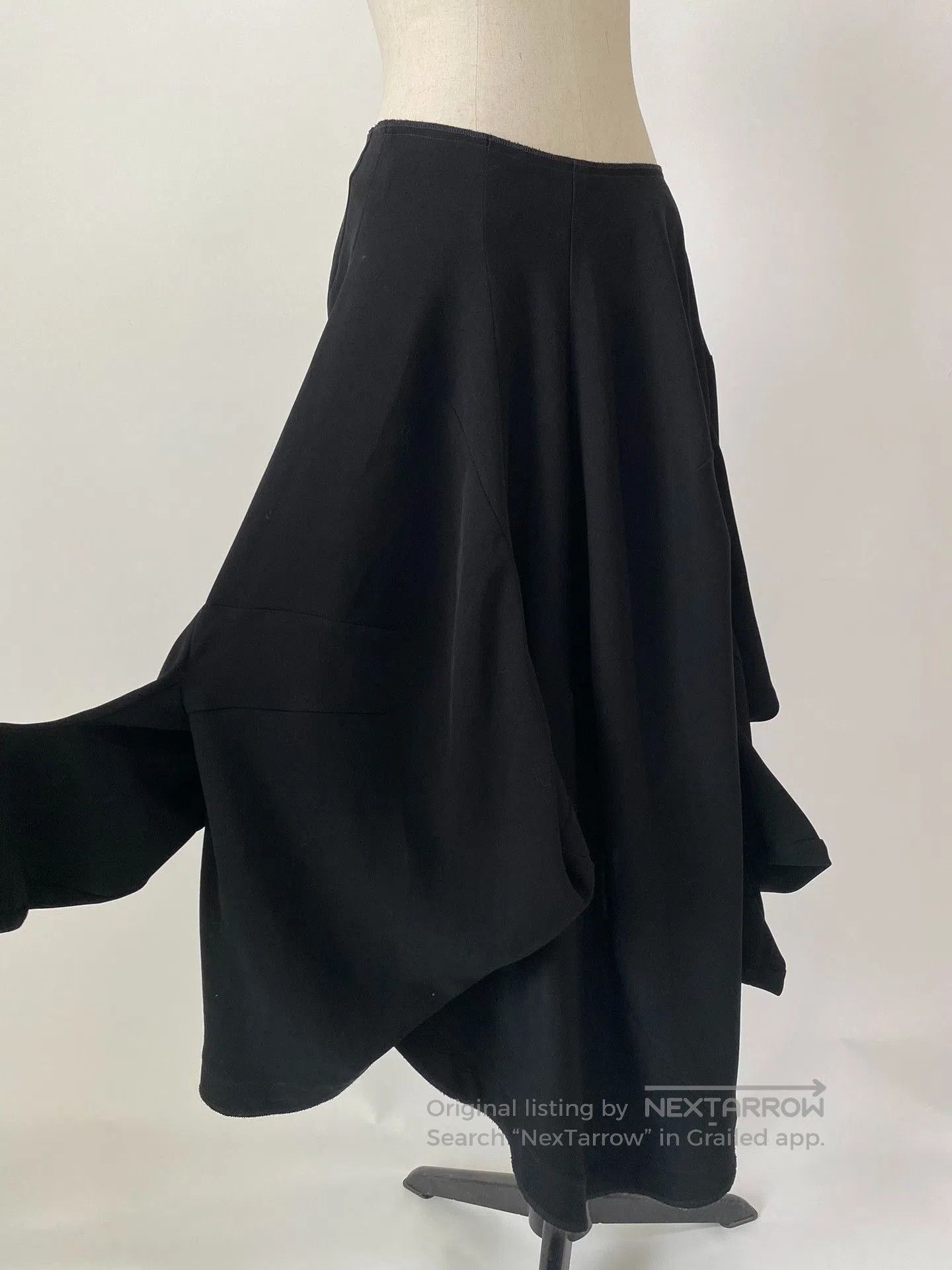 Rei Kawakubo COMME des GARCONS 2004AW Asymmetric Skirt. Size 37" - 5 Thumbnail
