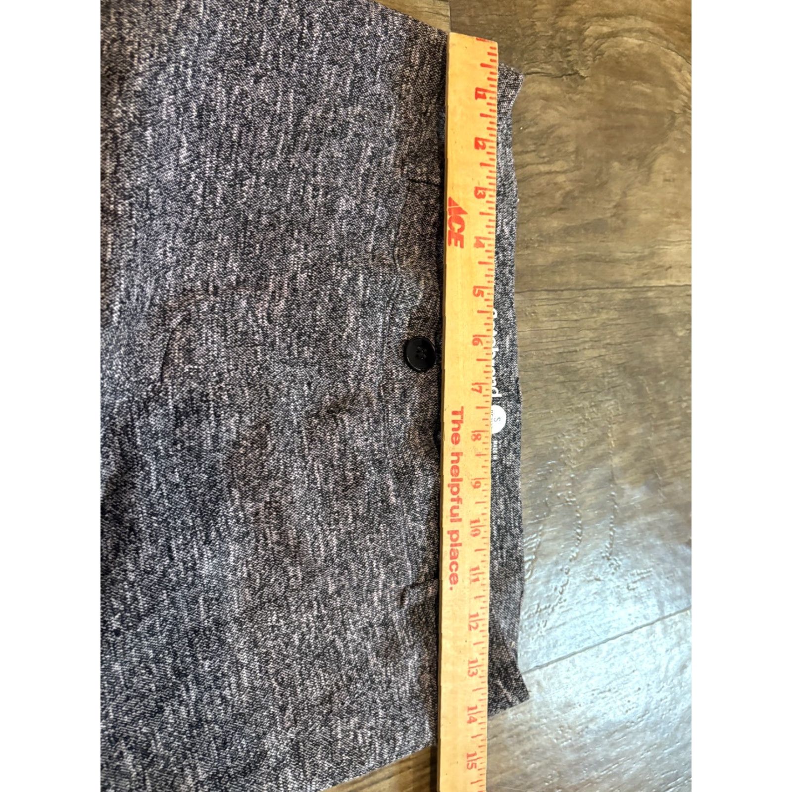 Vintage Betabrand Pants Womens Petite Small Yoga Dress Pant Gray Stretch Belt Loops Dress Pants Regular Straight Leg Womens PS Gray Classic 90s? Size 28" / US 6 / IT 42 - 3 Thumbnail