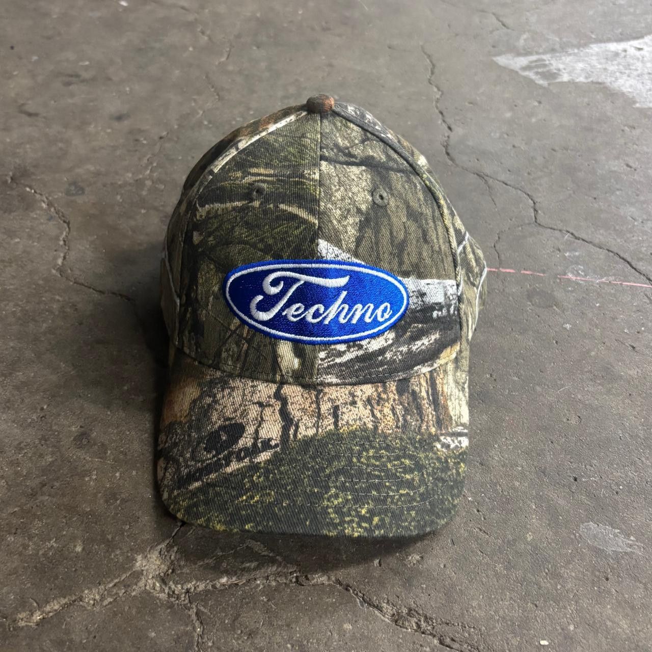 Realtree Camo Realtree Techno Ford Logo Parody Hat Size ONE SIZE - 1 Thumbnail