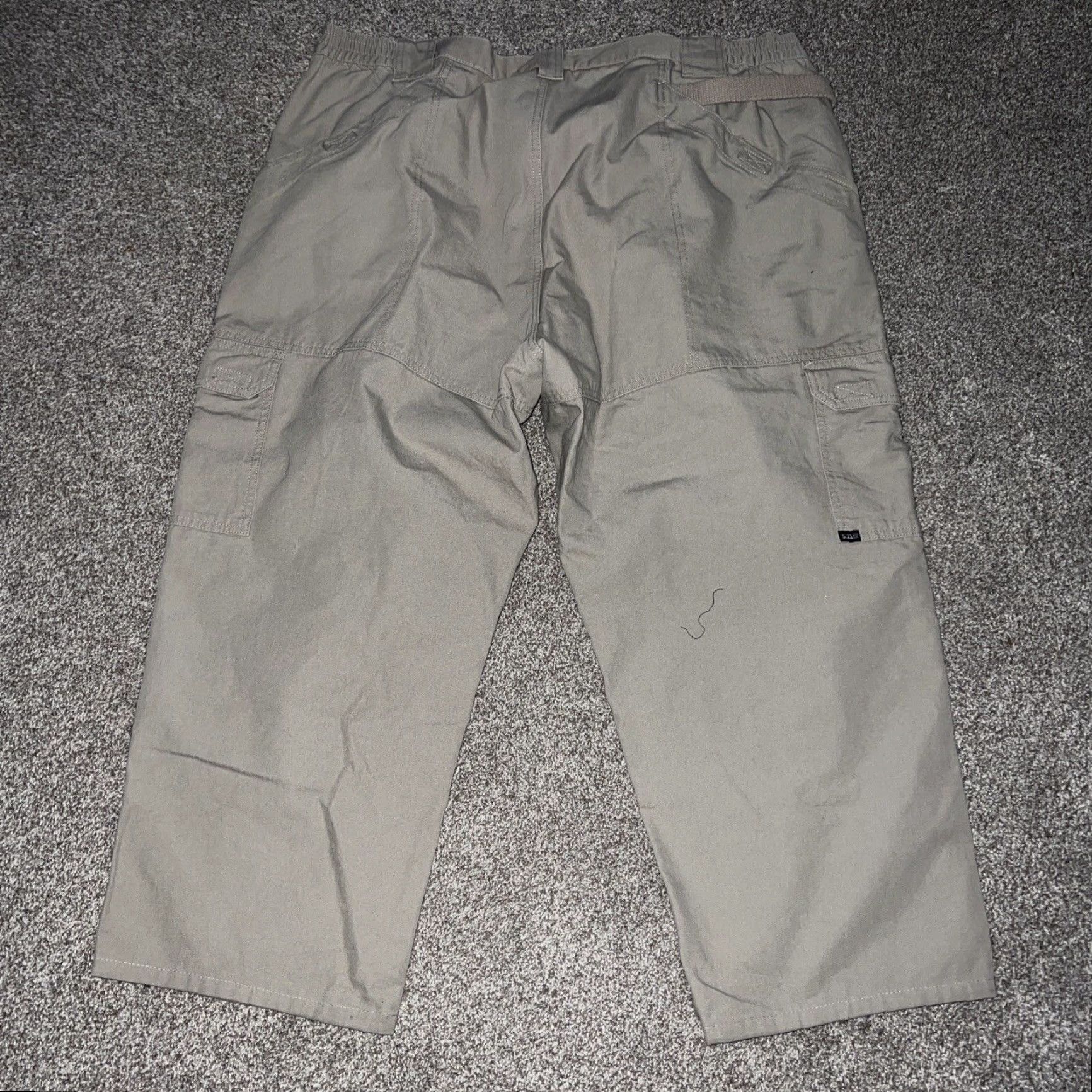Vintage VINTAGE 5.11 Tactical Cargo Pants Mens Size 44x30 Beige Workwear Size US 44 / EU 60 - 4 Thumbnail